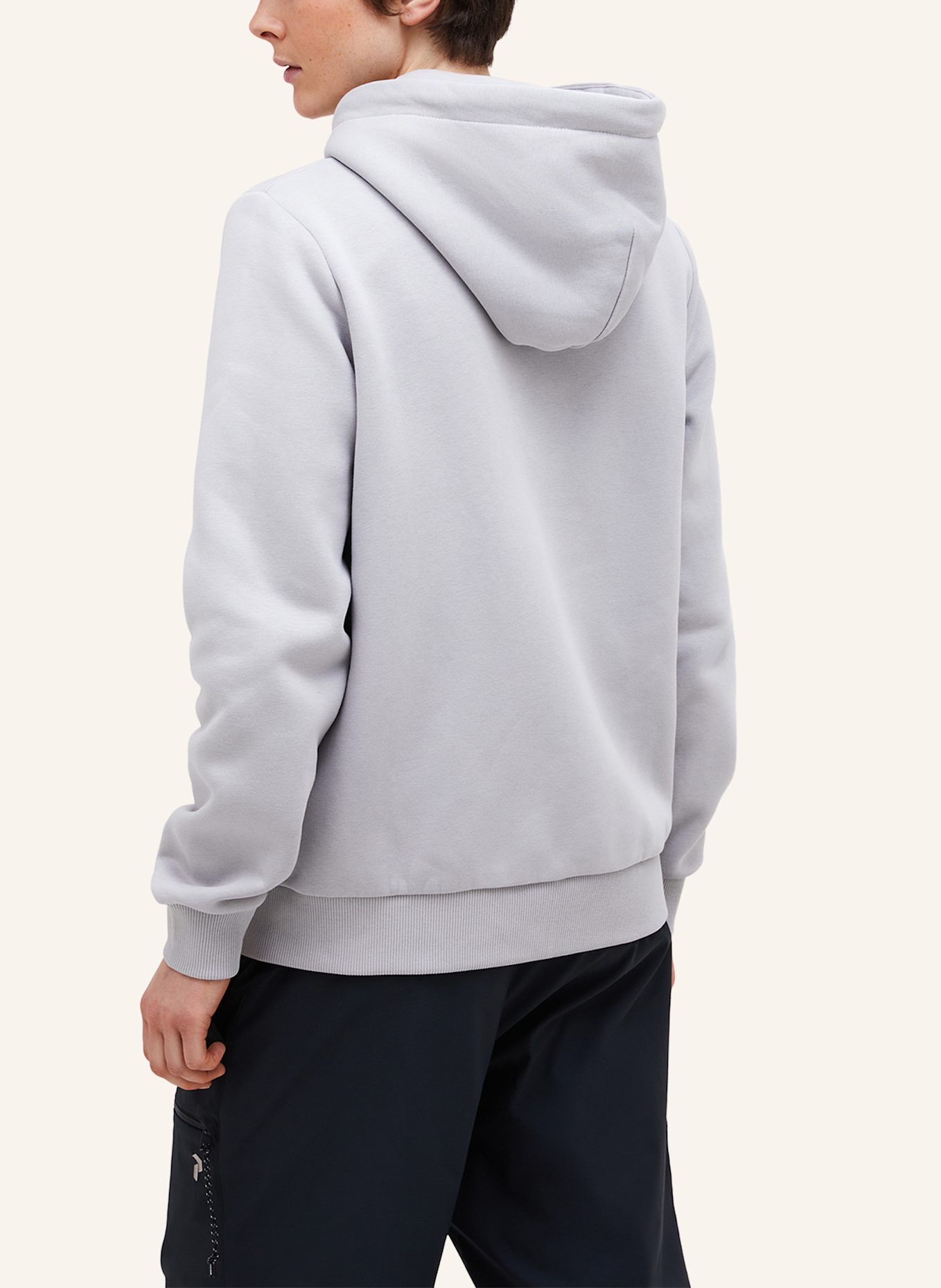 Peak Performance Kapuzensweatshirtjacke: HELLGRAU