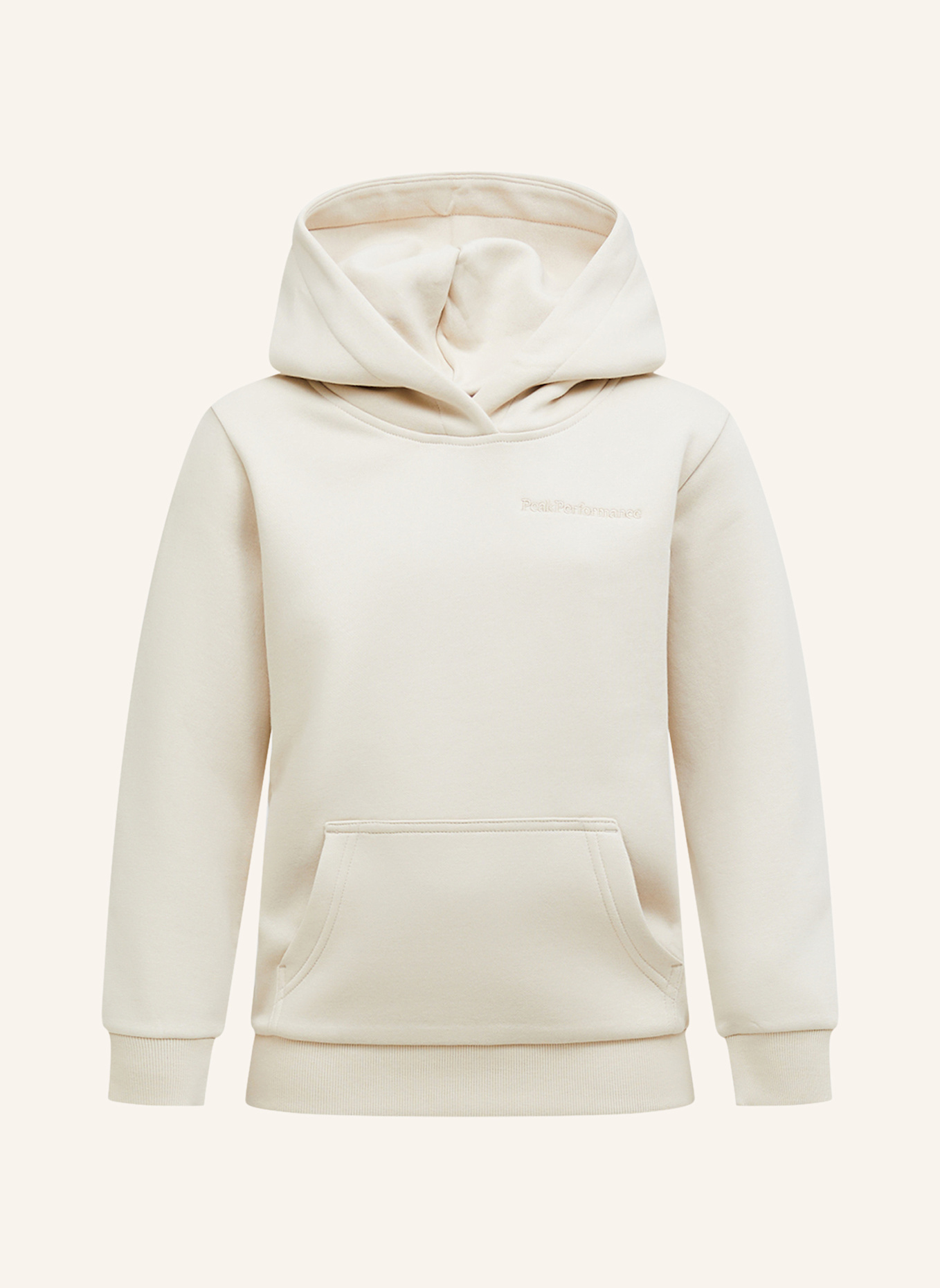 Peak Performance Kapuzensweatshirt: BEIGE