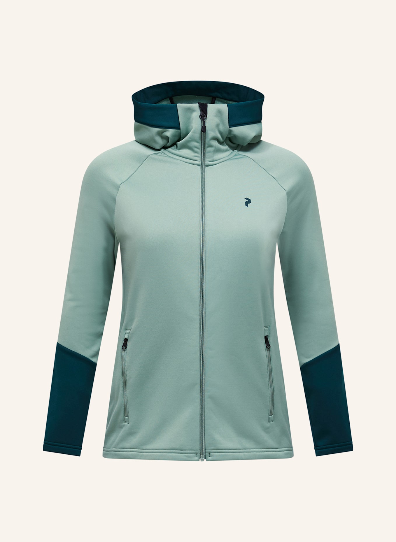 Peak Performance Midlayer-Jacke RIDER ESSENTIALS: HELLGRÜN