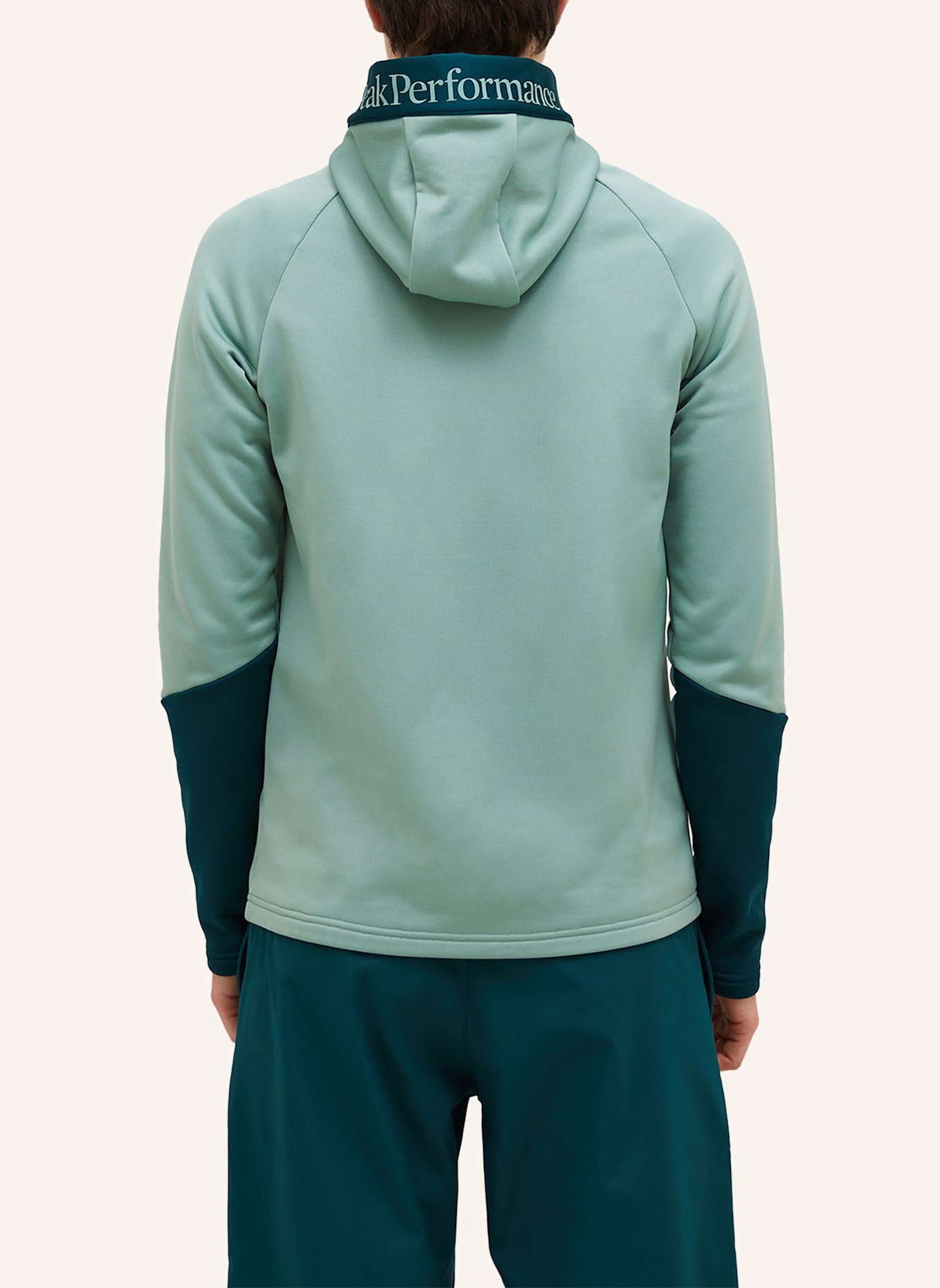 Peak Performance Midlayer-Jacke RIDER ESSENTIALS: HELLGRÜN