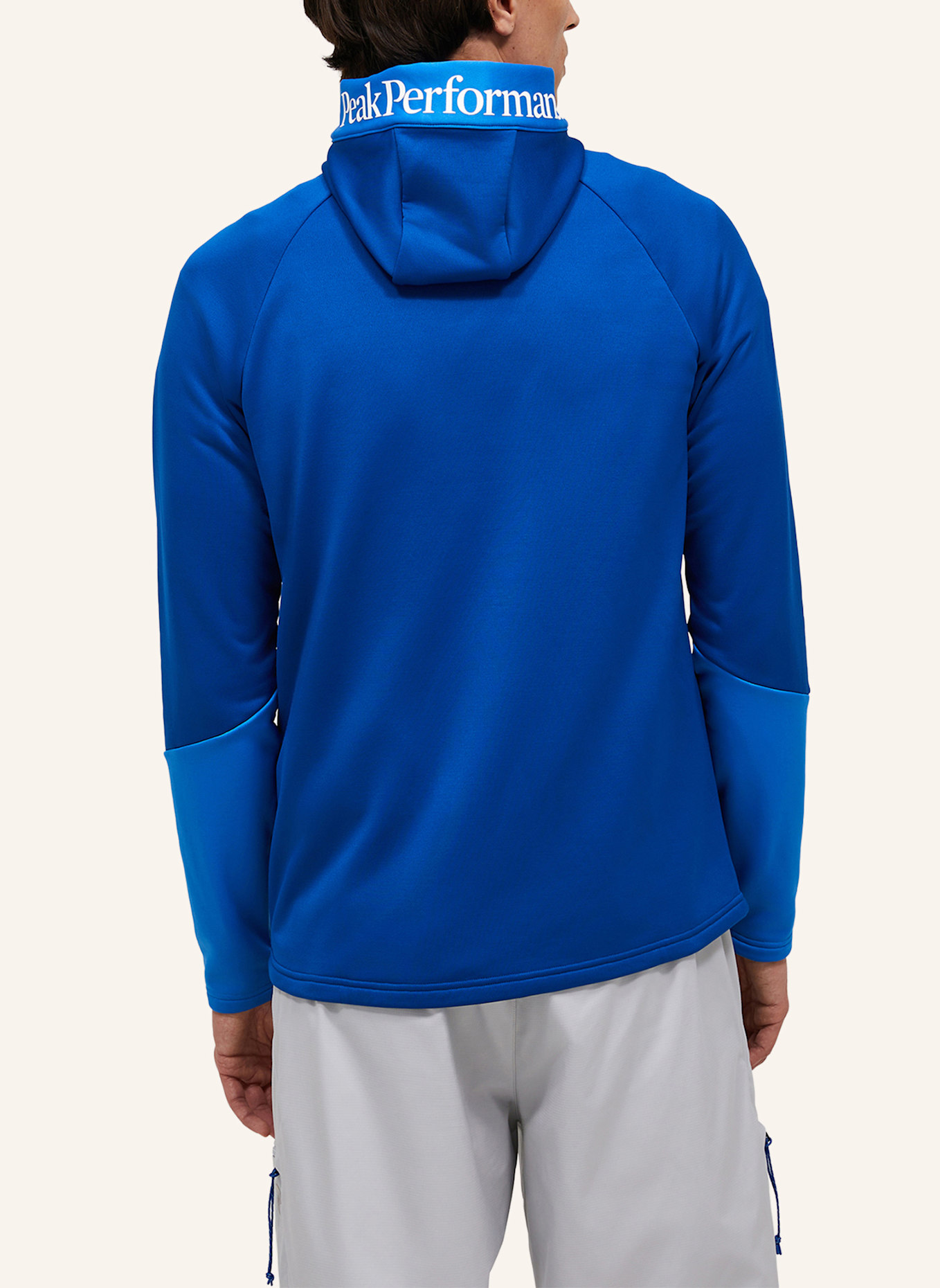 Peak Performance Midlayer-Jacke RIDER ZIP HOOD: BLAU
