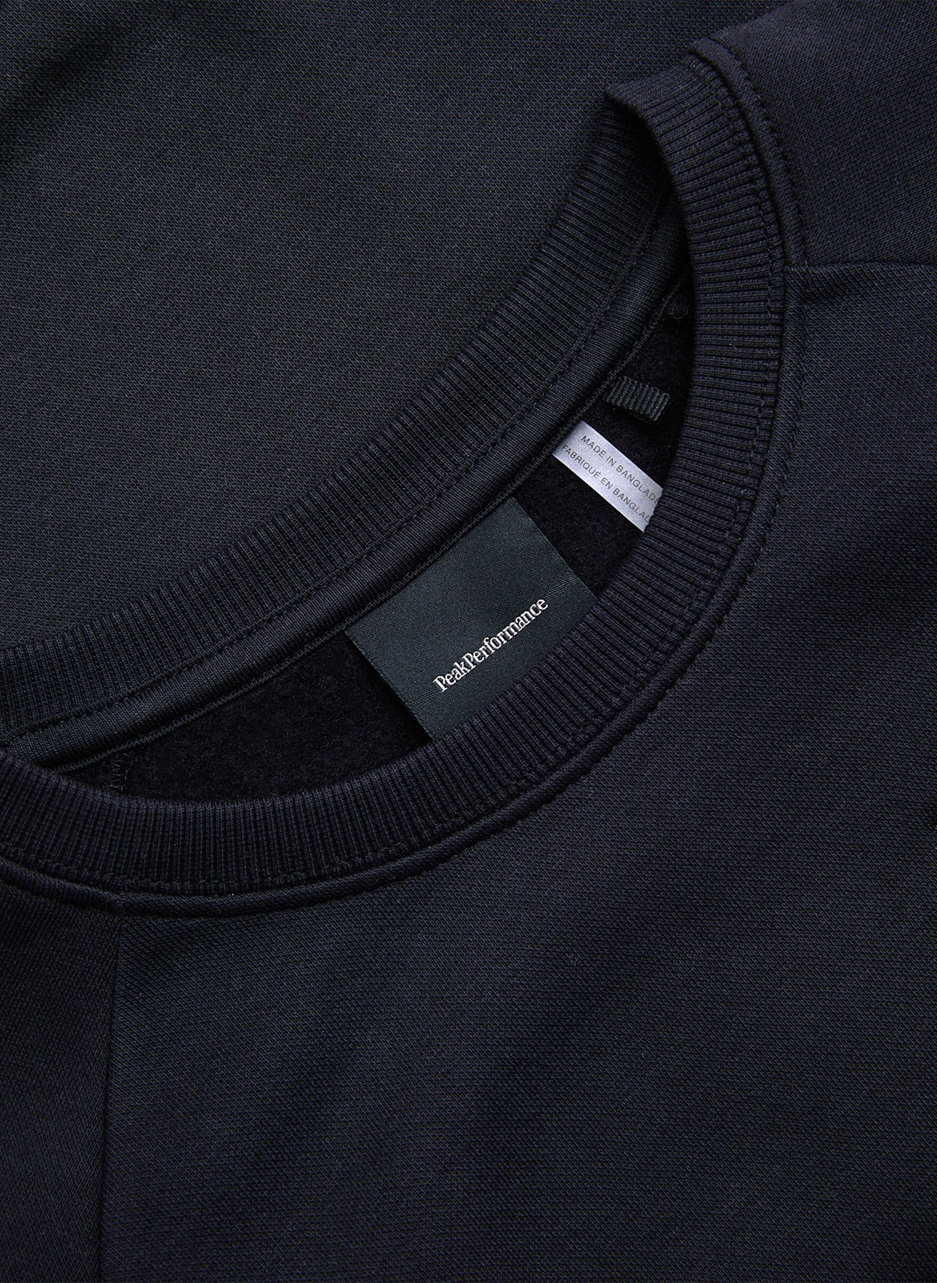 Peak Performance Sweatshirtpullover: SCHWARZ