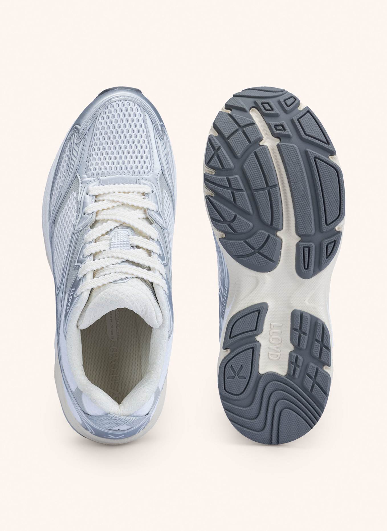 LLOYD Sneaker: WEISS