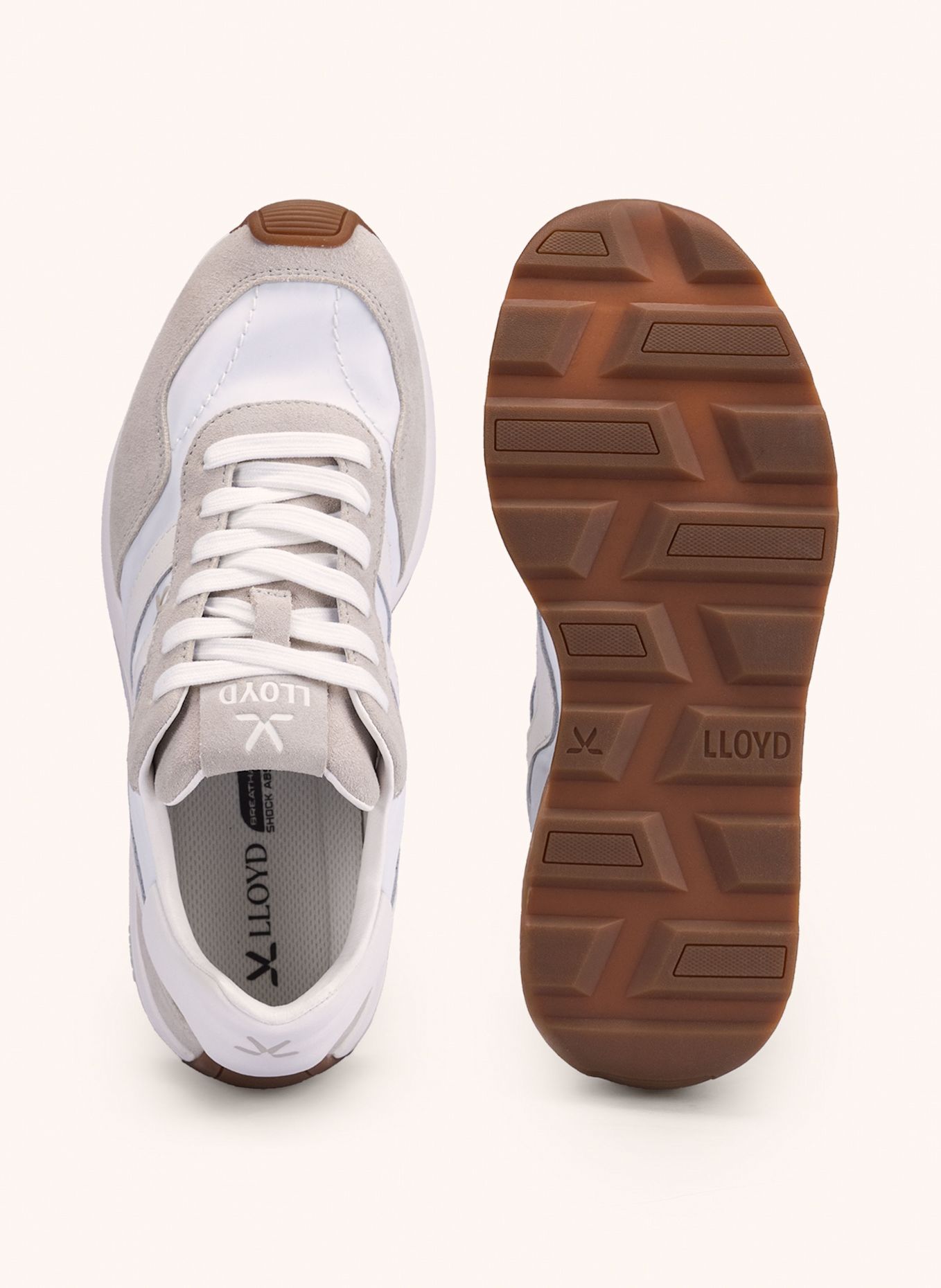LLOYD Sneaker: WEISS