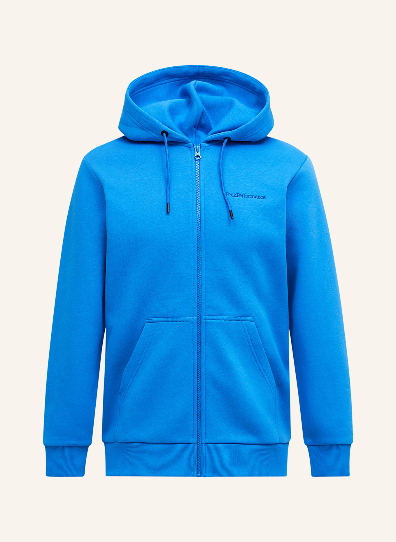 Peak Performance Kapuzensweatshirtjacke: BLAU