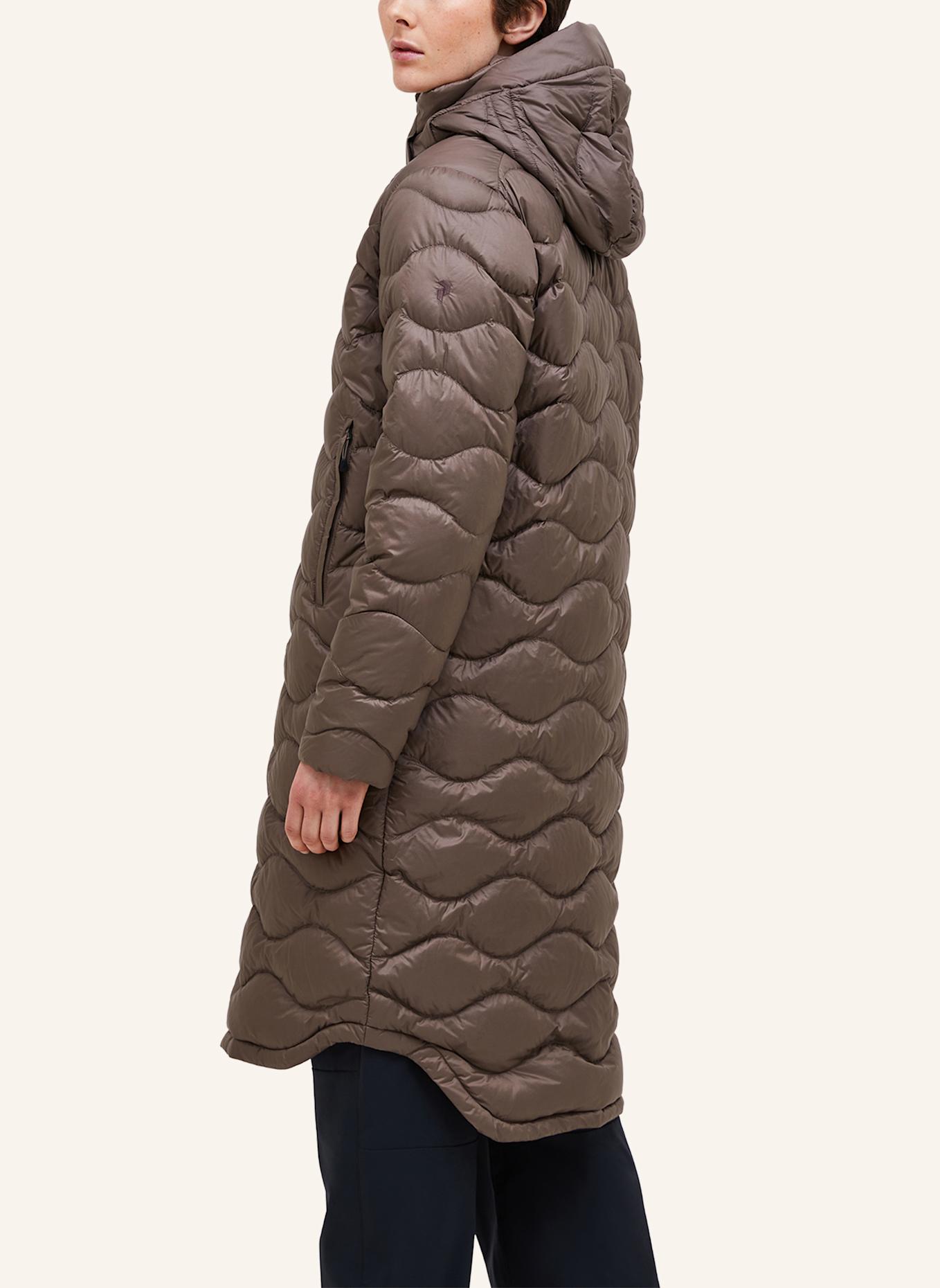 Peak Performance Lightweight-Daunenmantel HELIUM: TAUPE