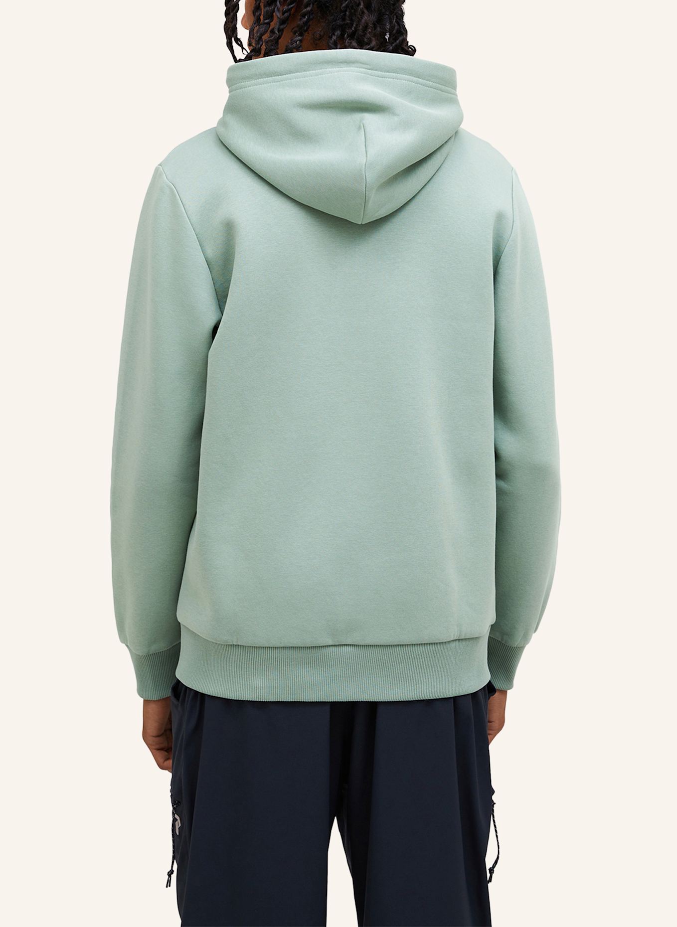 Peak Performance Kapuzensweatshirtjacke: HELLGRÜN