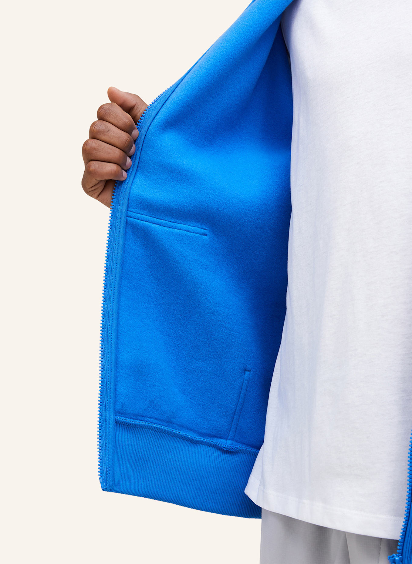 Peak Performance Kapuzensweatshirtjacke: BLAU