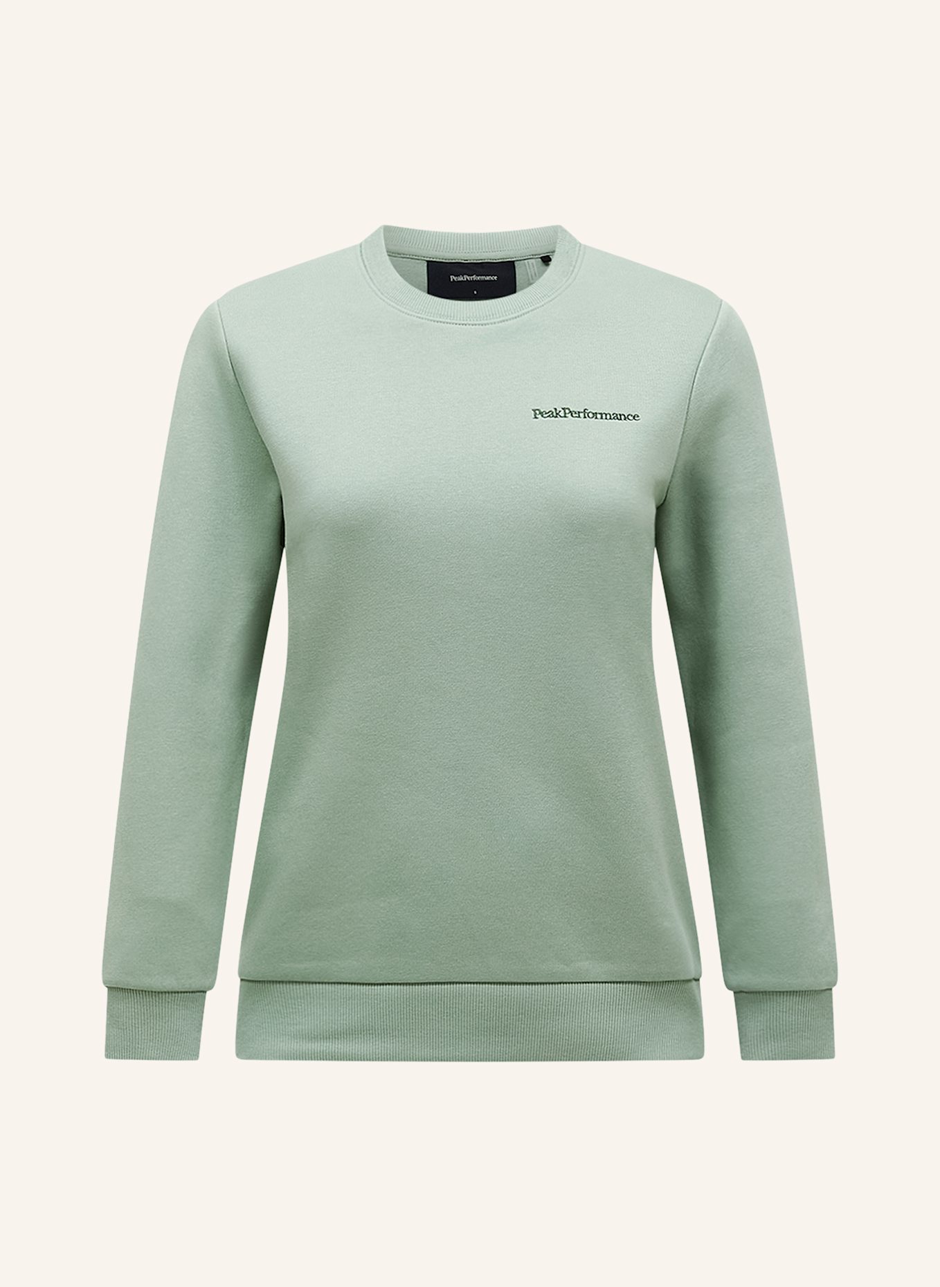Peak Performance Sweatshirtpullover: HELLGRÜN