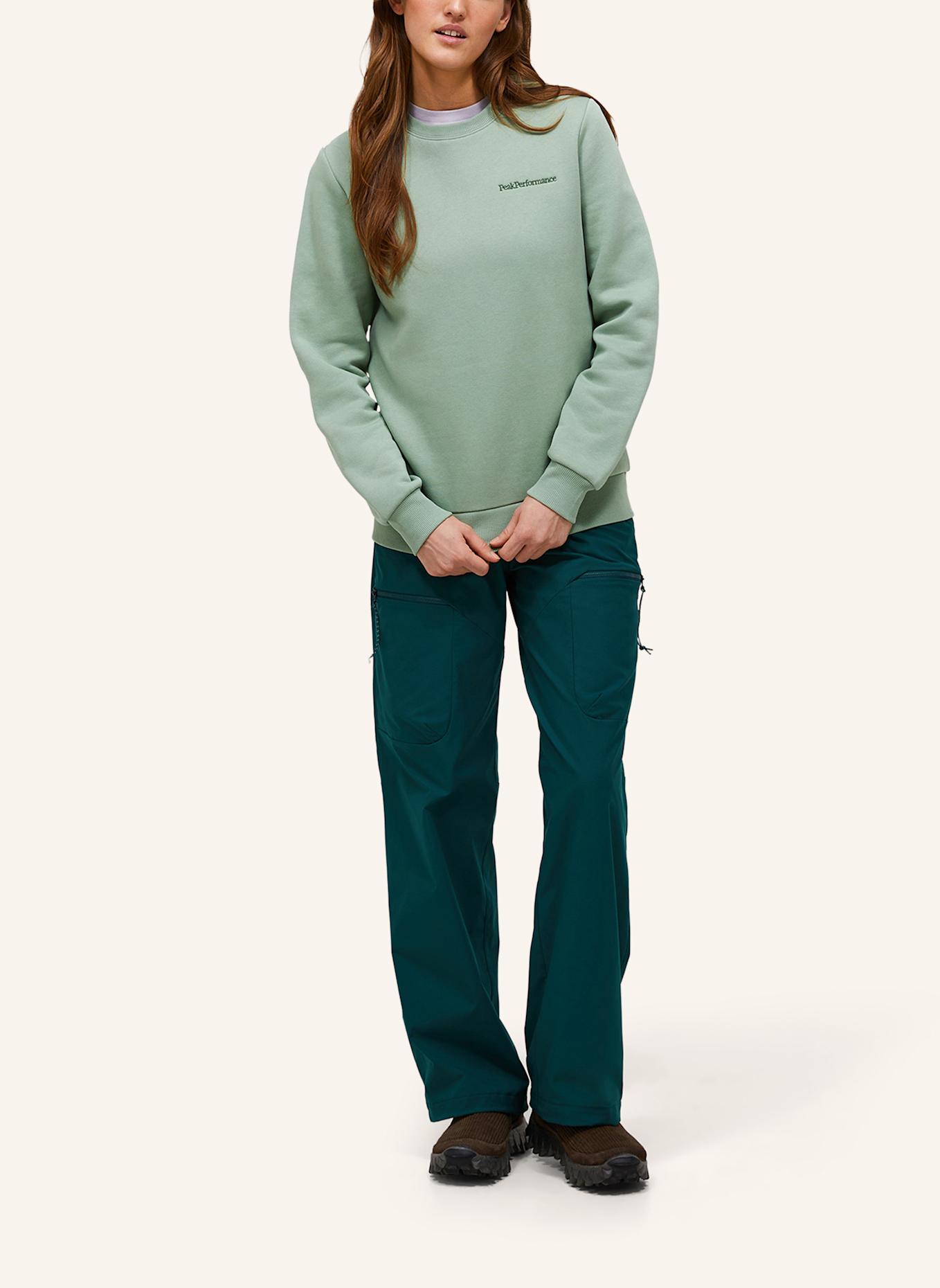 Peak Performance Sweatshirtpullover: HELLGRÜN