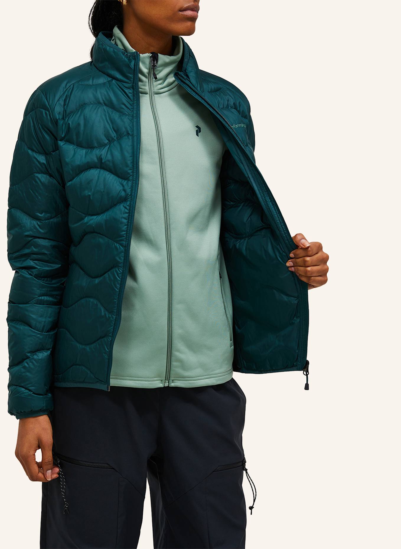 Peak Performance Daunenjacke HELIUM: NEONBLAU