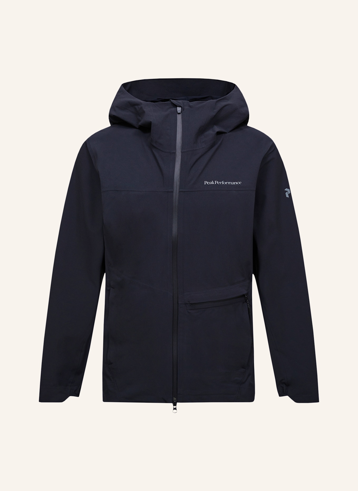 Peak Performance Regenjacke: SCHWARZ