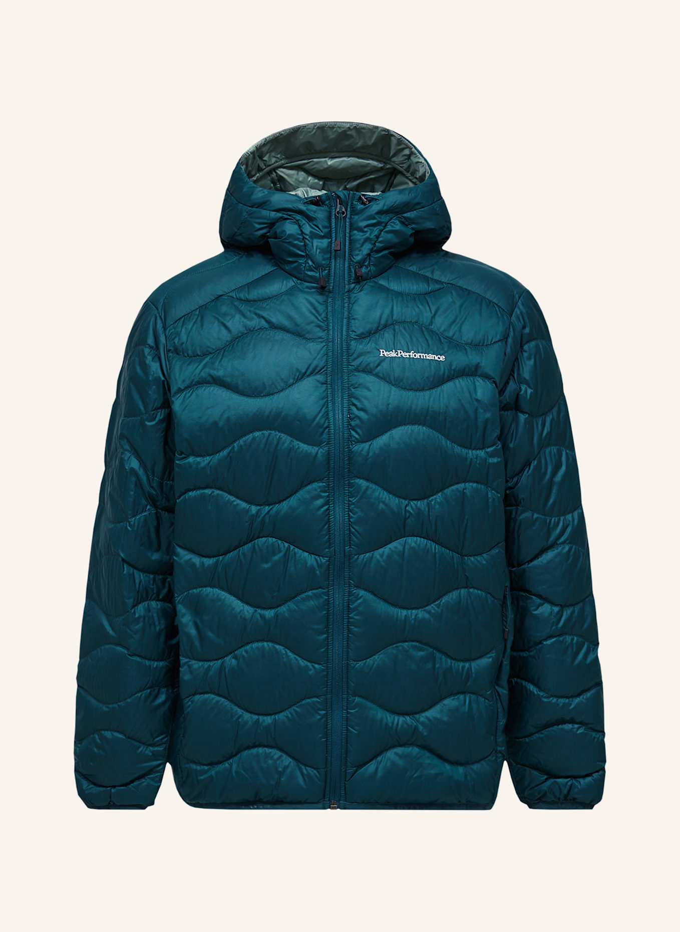 Peak Performance Daunen-Skijacke HELIUM: NEONBLAU