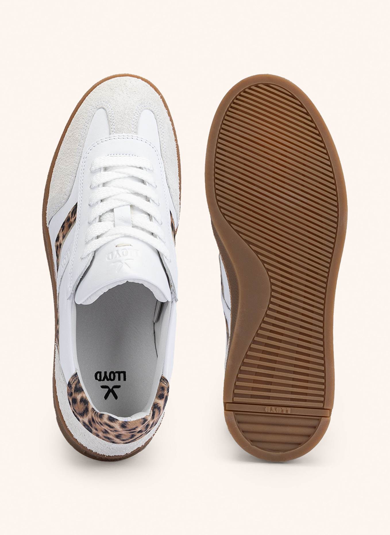 LLOYD Sneaker: PLATIN