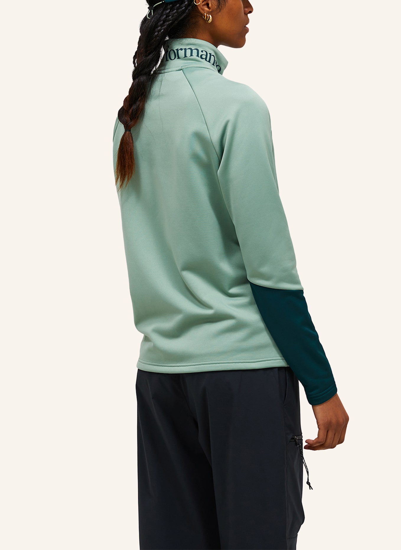 Peak Performance W Rider Essentials Midlayer Zip Jacket Fleecejacke: HELLGRÜN