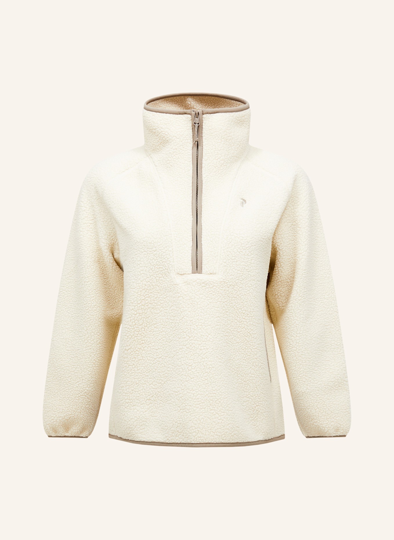 Peak Performance Fleecejacke: BEIGE
