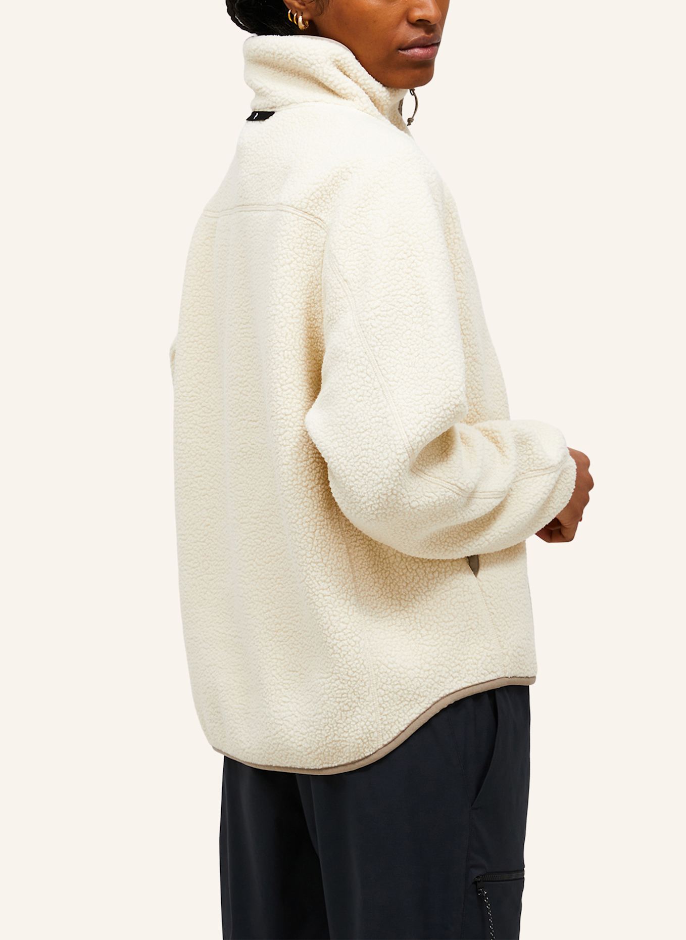 Peak Performance Fleecejacke: BEIGE