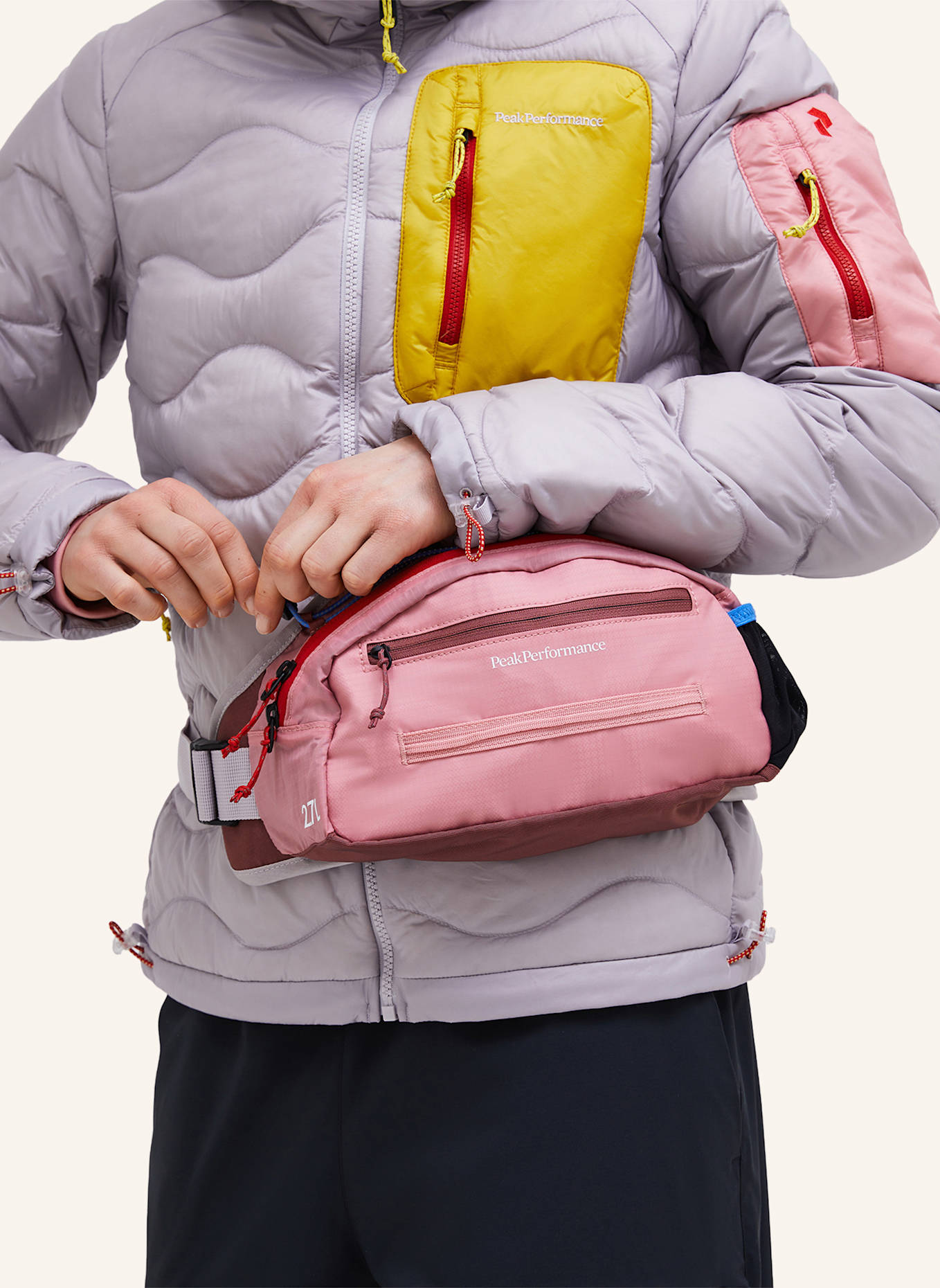 Peak Performance Bauchtasche: DUNKELLILA