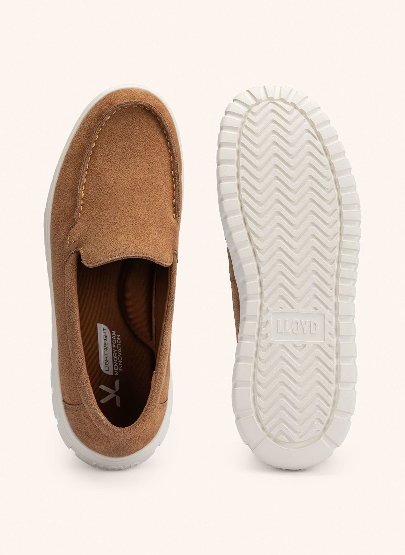 LLOYD Sneaker: BRAUN