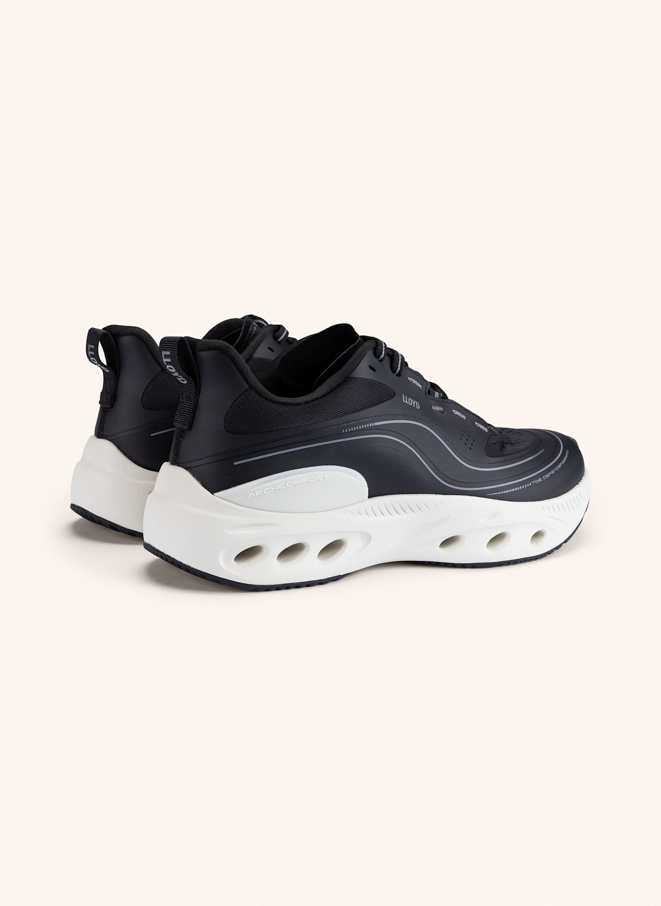 LLOYD Sneaker: SCHWARZ