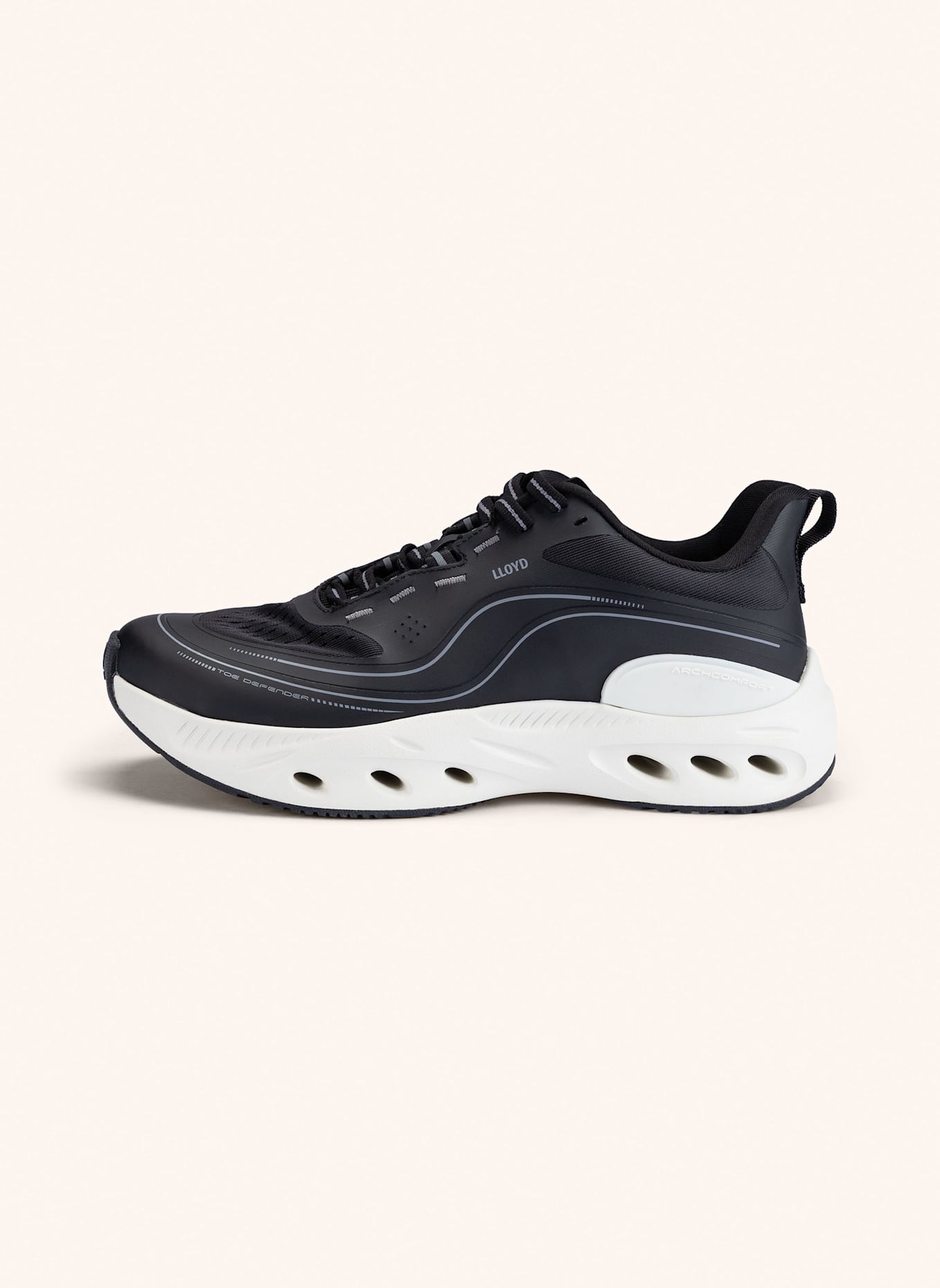 LLOYD Sneaker: SCHWARZ