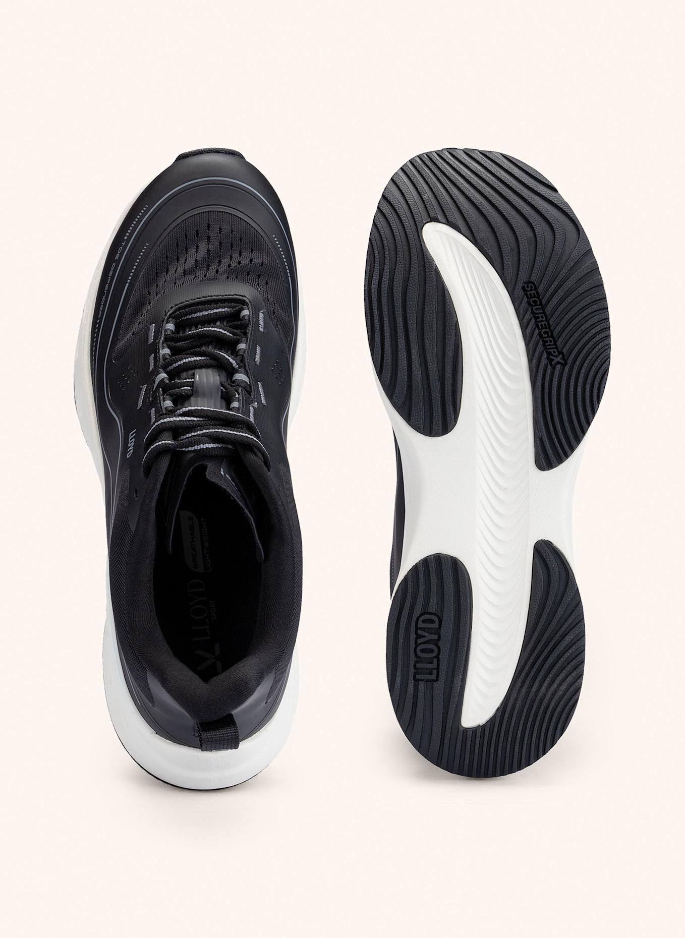 LLOYD Sneaker: SCHWARZ