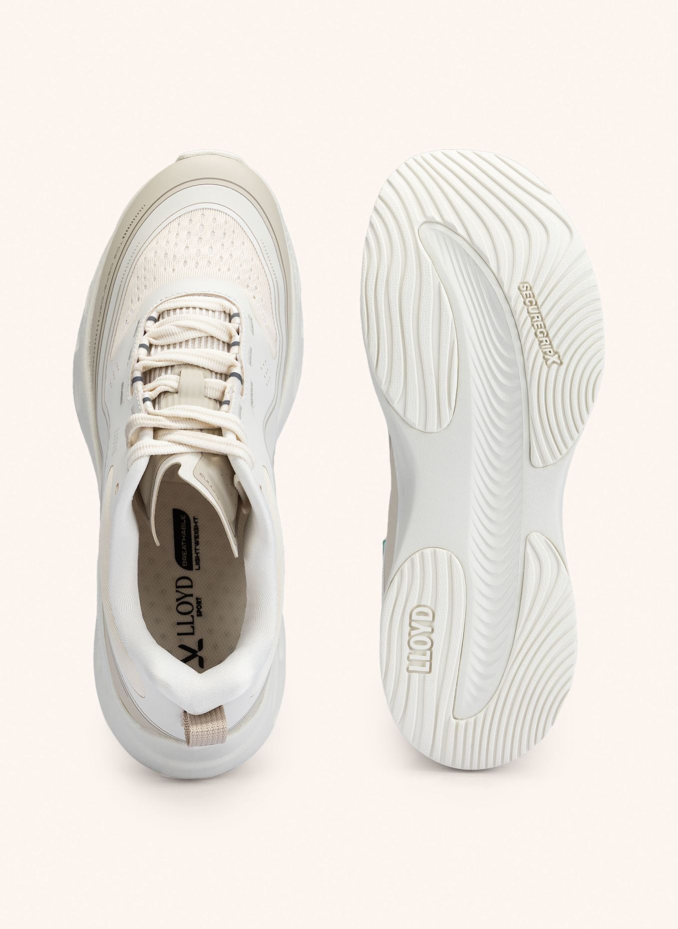 LLOYD Sneaker: BEIGE