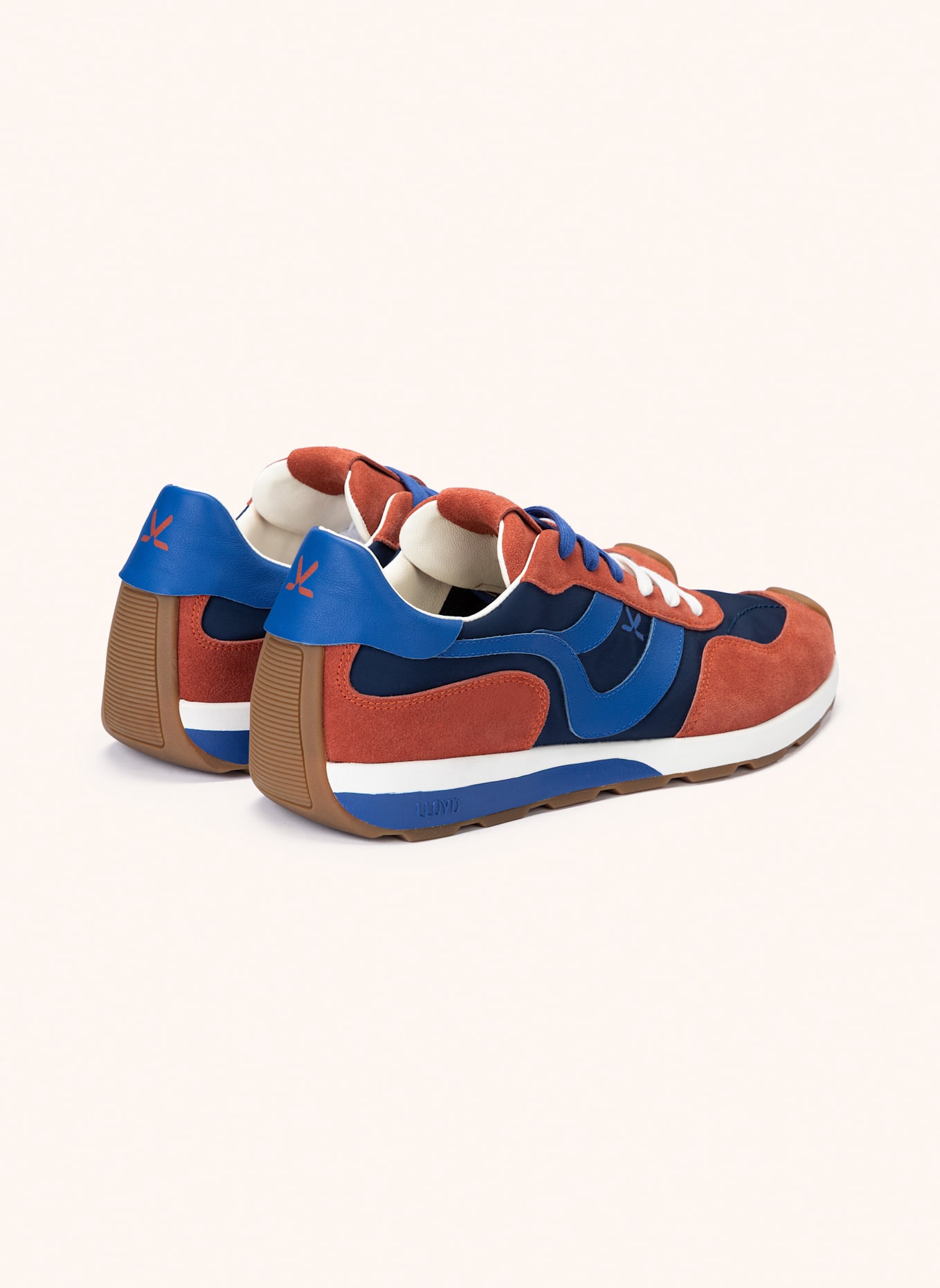 LLOYD Strado Sneaker: ROT/ BLAU