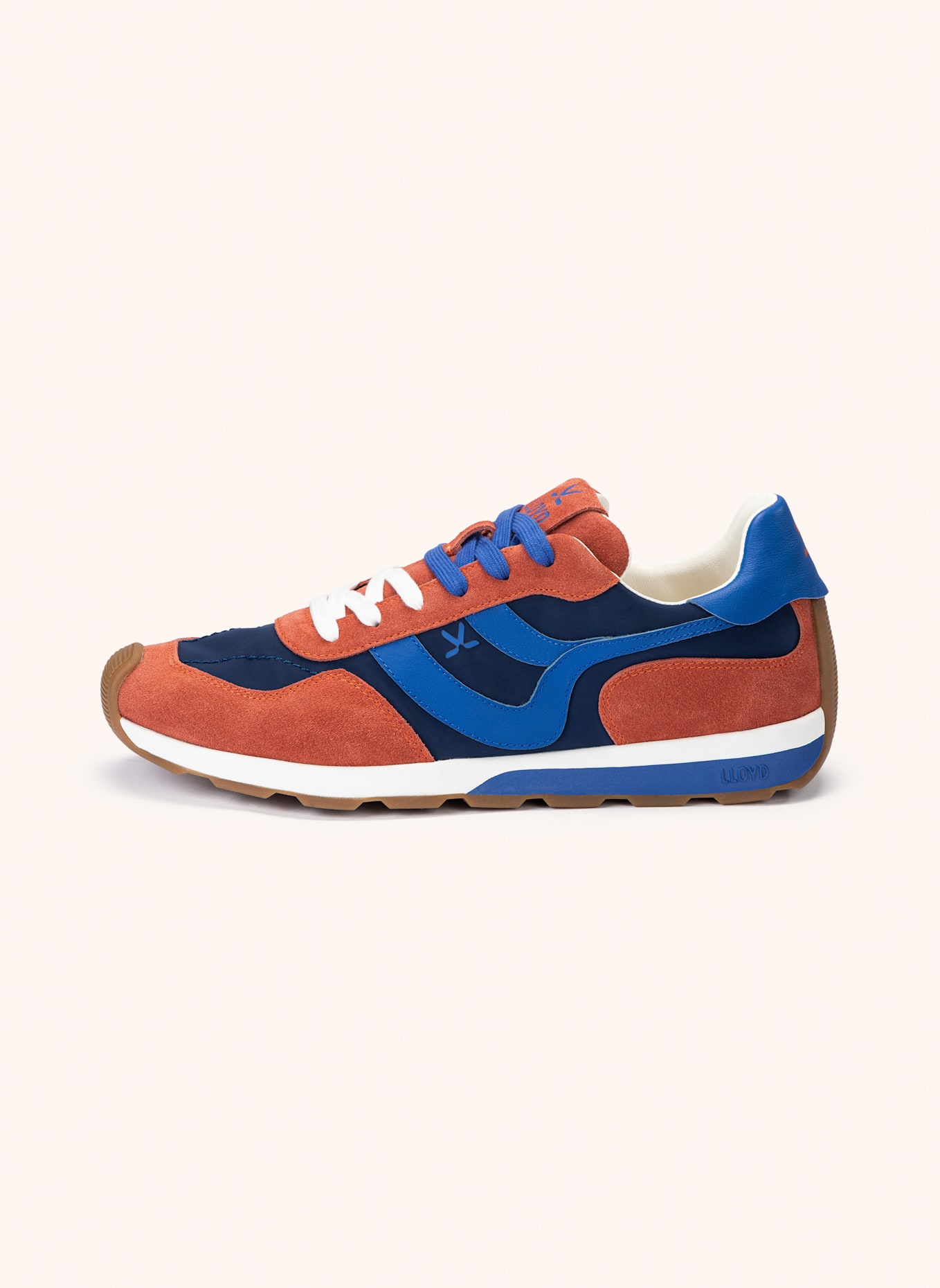 LLOYD Strado Sneaker: ROT/ BLAU