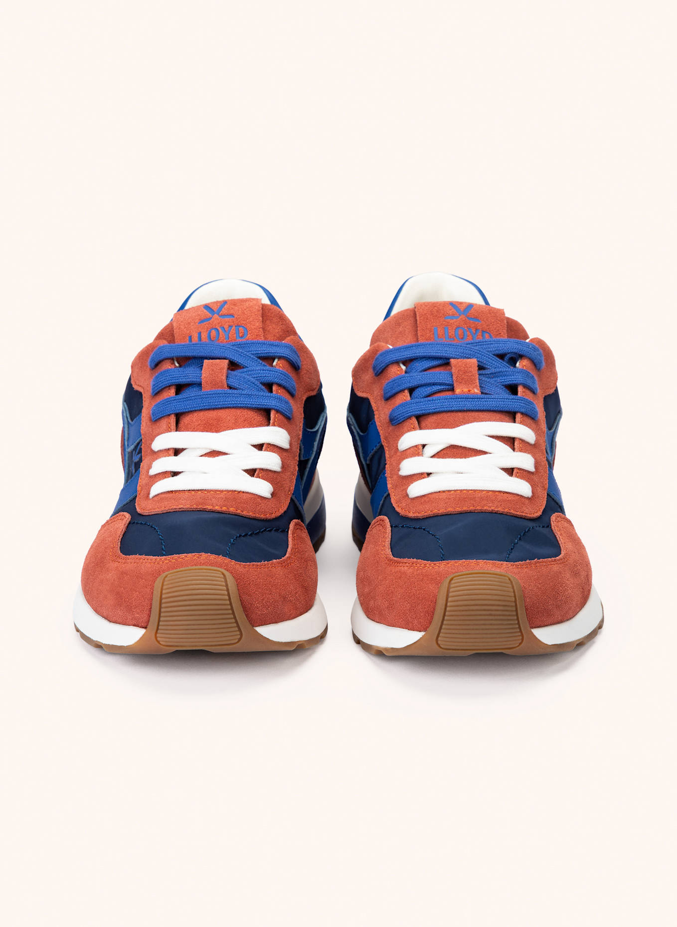LLOYD Strado Sneaker: ROT/ BLAU