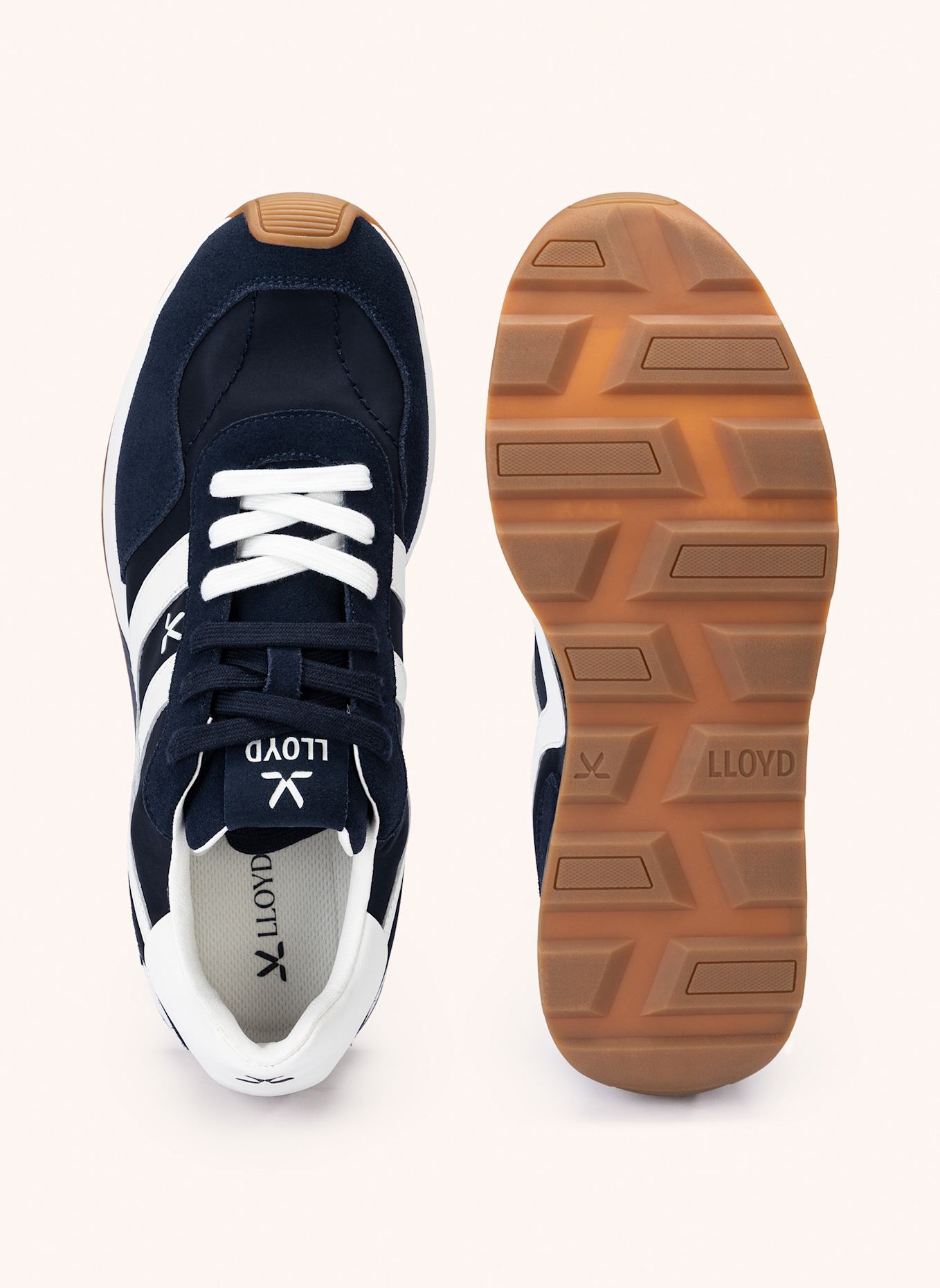 LLOYD Strado Sneaker: BLAU