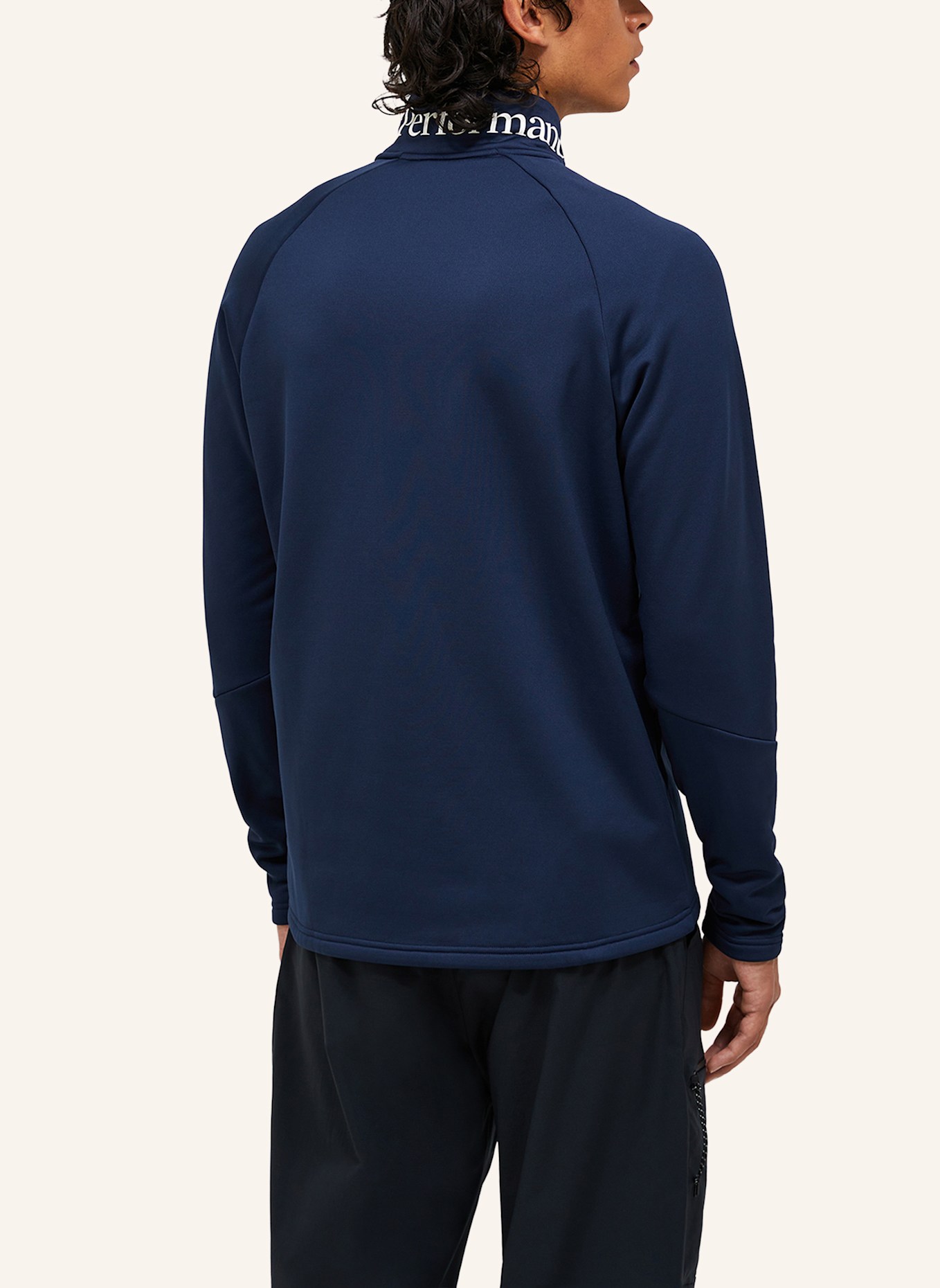Peak Performance M Rider Essentials Midlayer Zip Jacket Fleecejacke: DUNKELBLAU