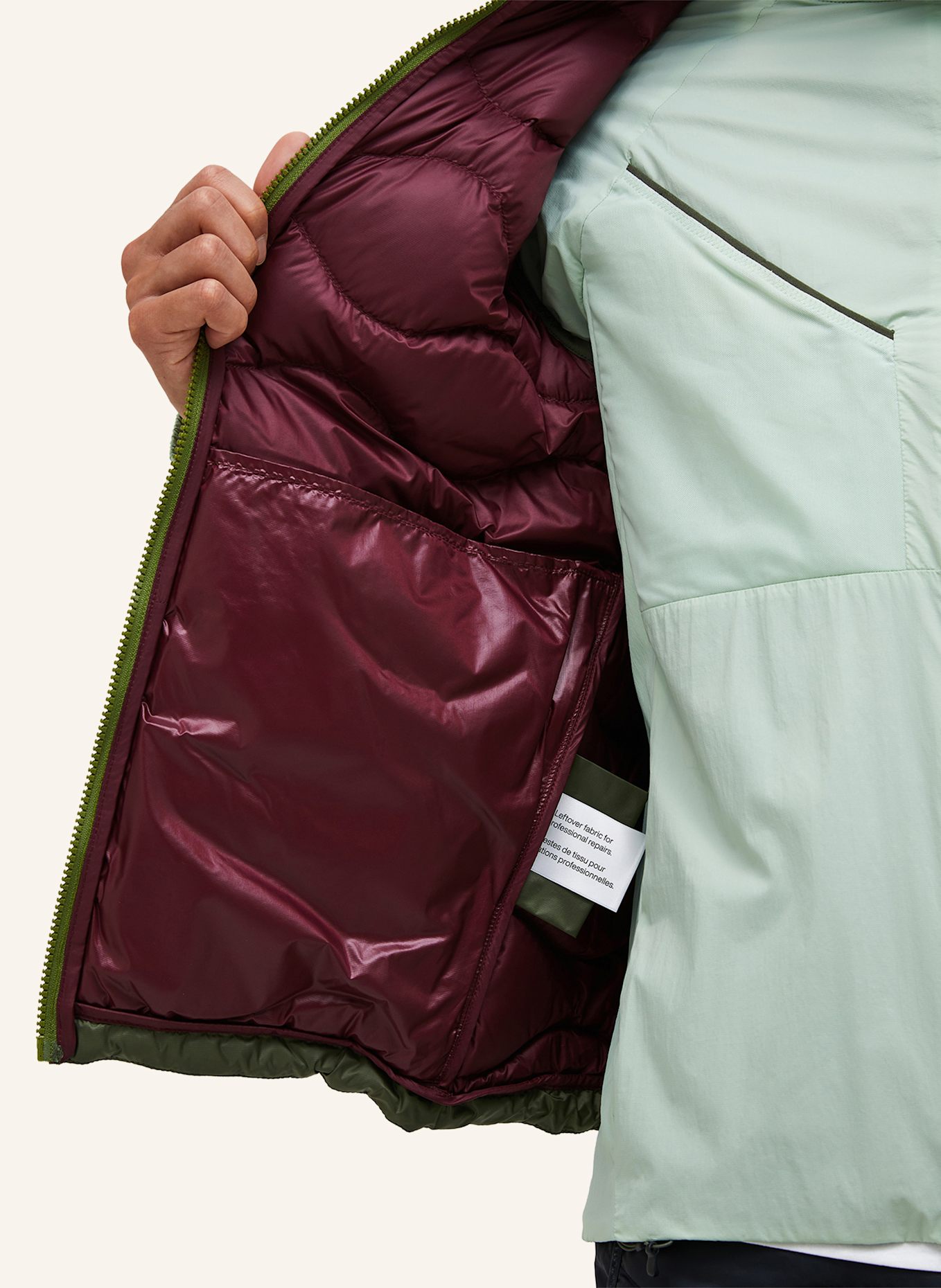 Peak Performance M Helium Utility Down Vest Daunenweste: OLIV