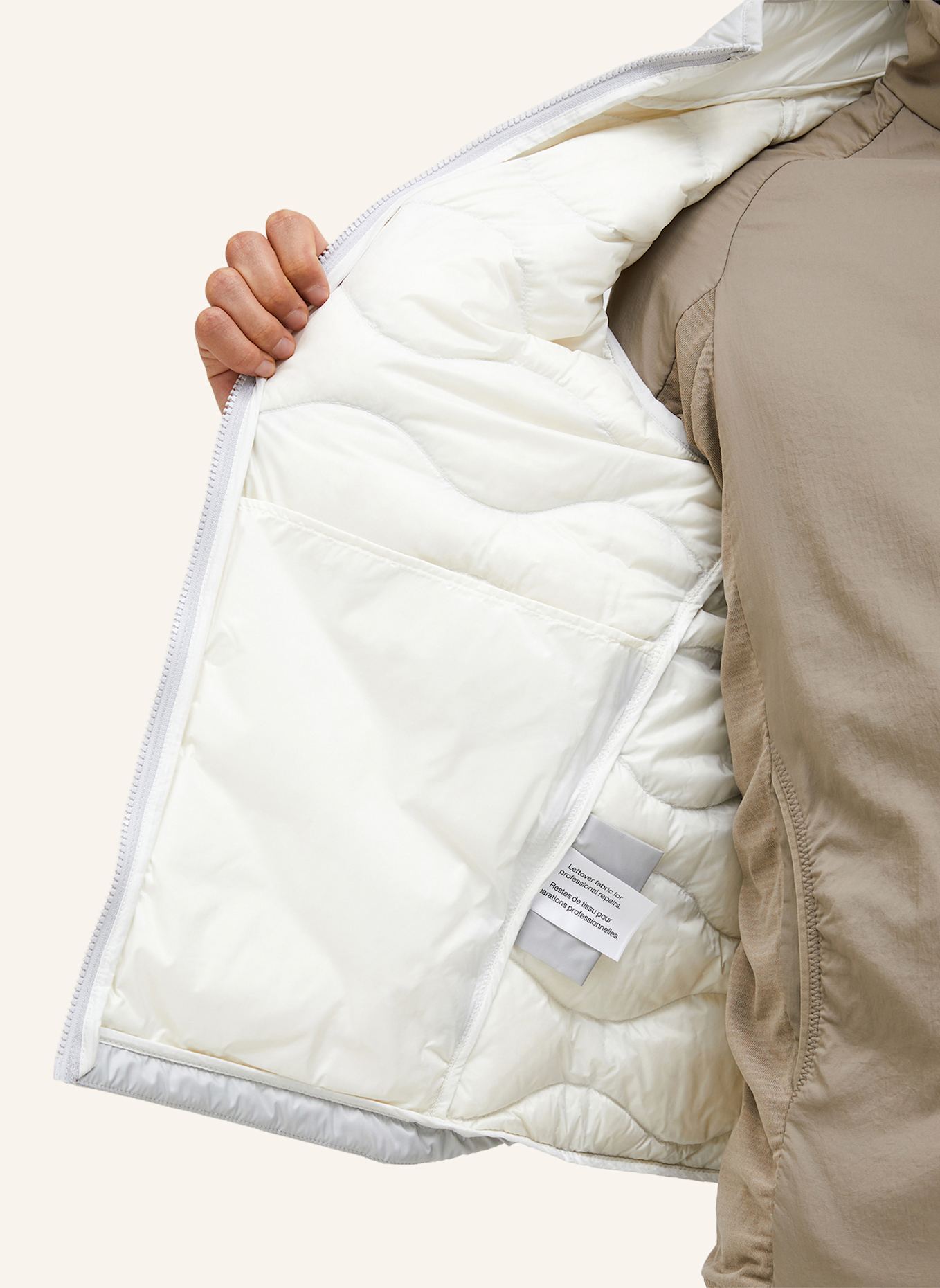 Peak Performance M Helium Utility Down Vest Daunenweste: HELLGRAU