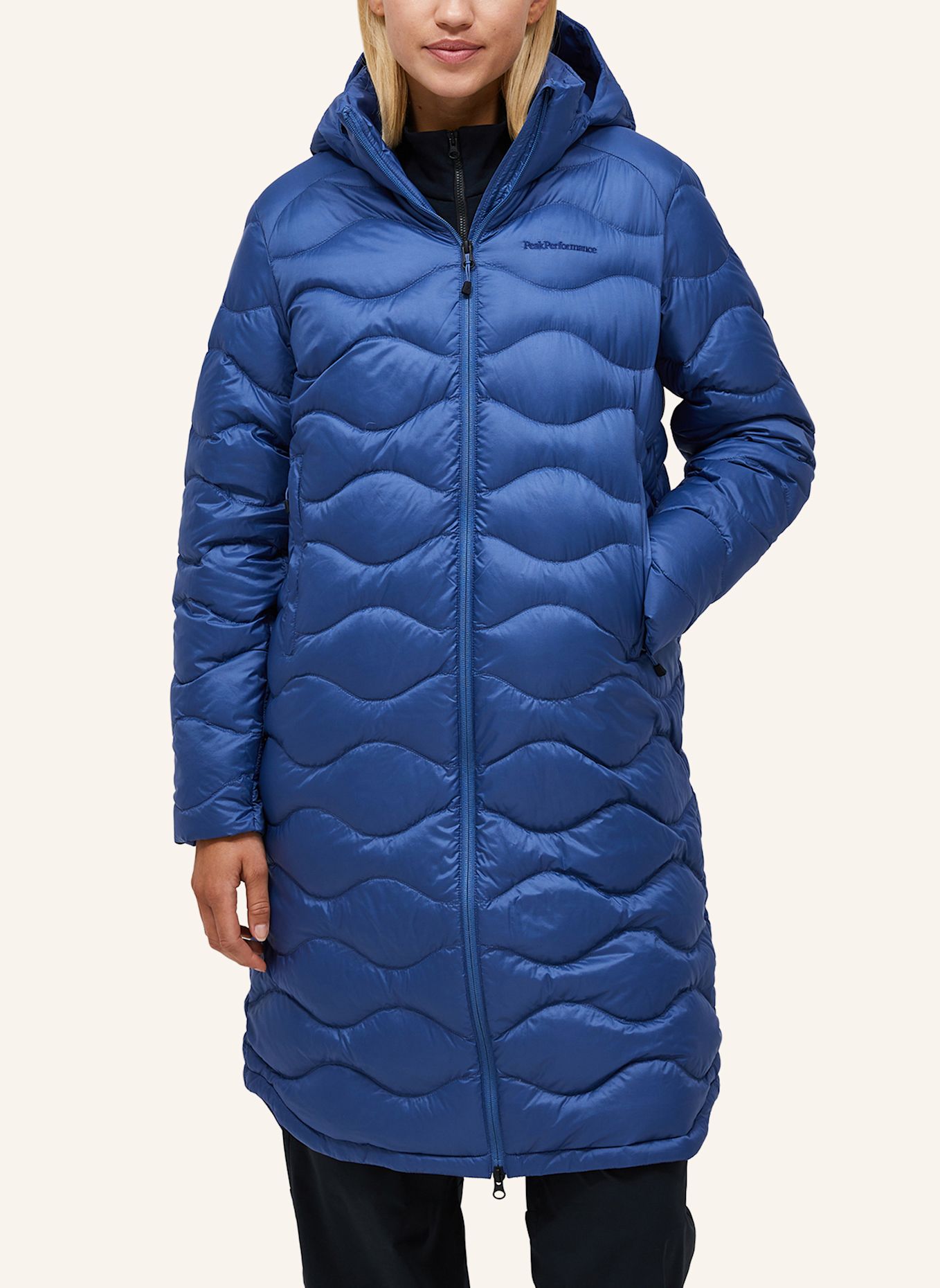 Peak Performance Lightweight-Daunenmantel HELIUM: BLAU