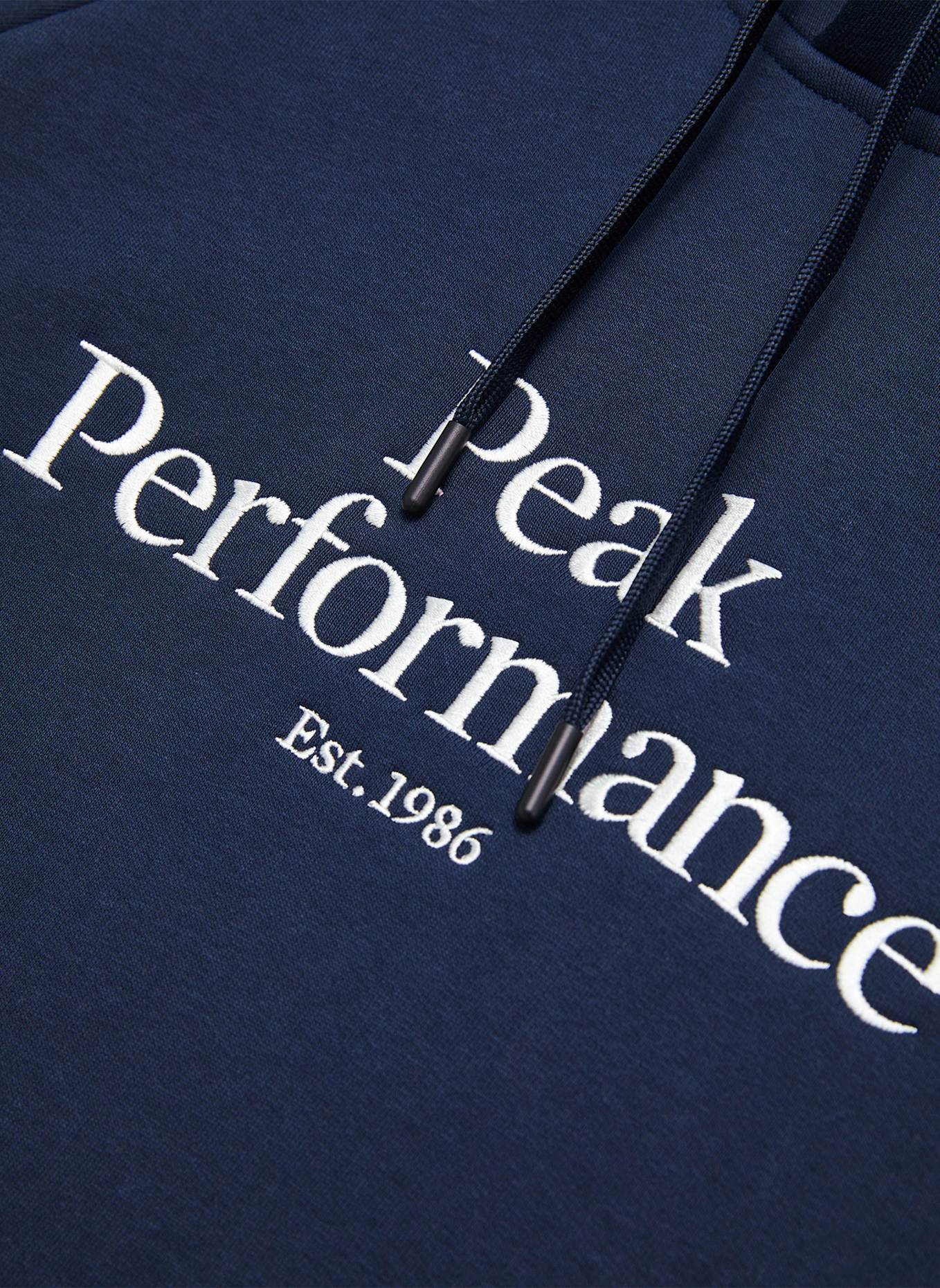 Peak Performance M Original Hood Kapuzensweatshirt: DUNKELBLAU
