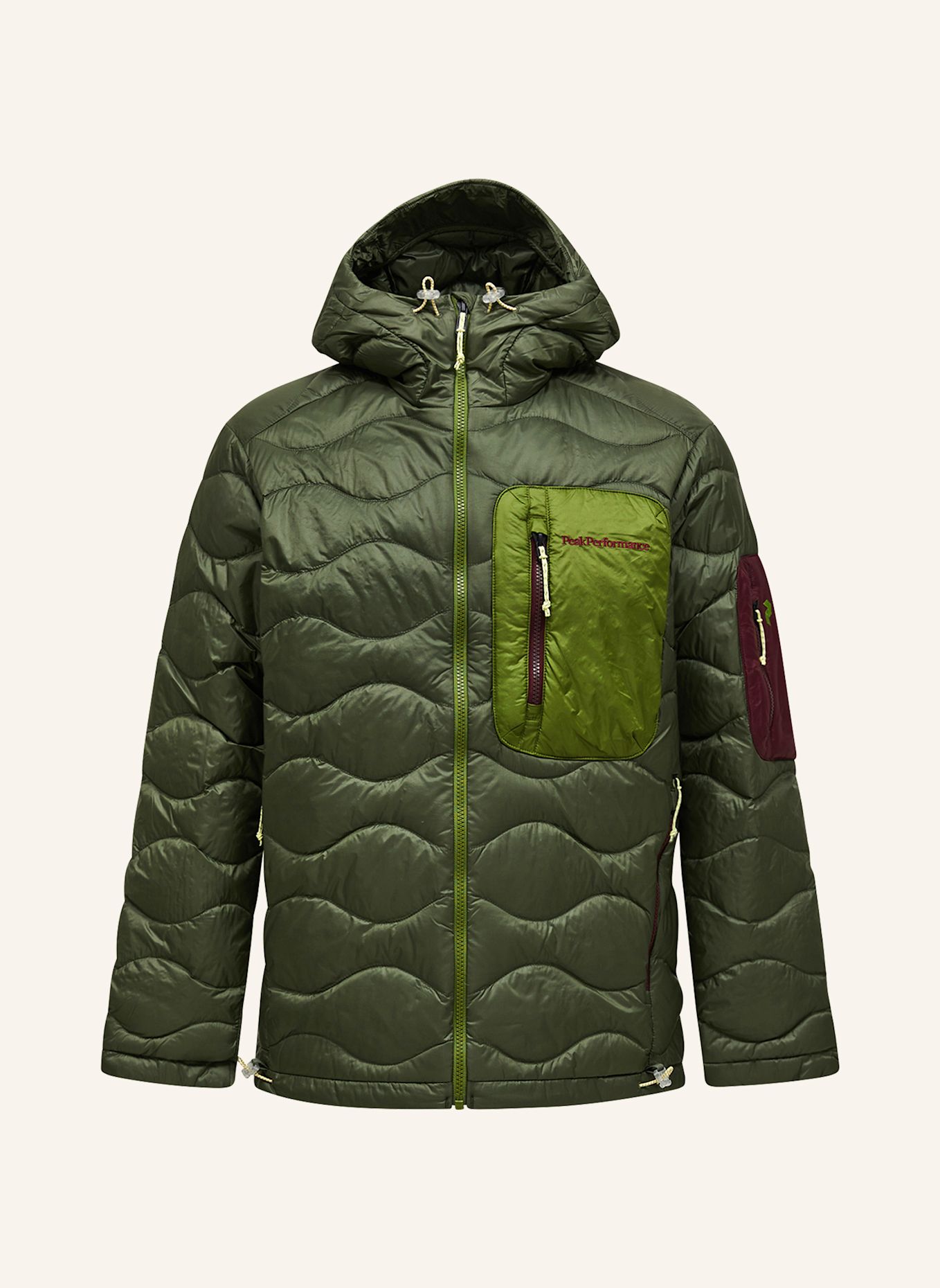 Peak Performance Lightweight-Daunenjacke HELIUM UTILITY: OLIV