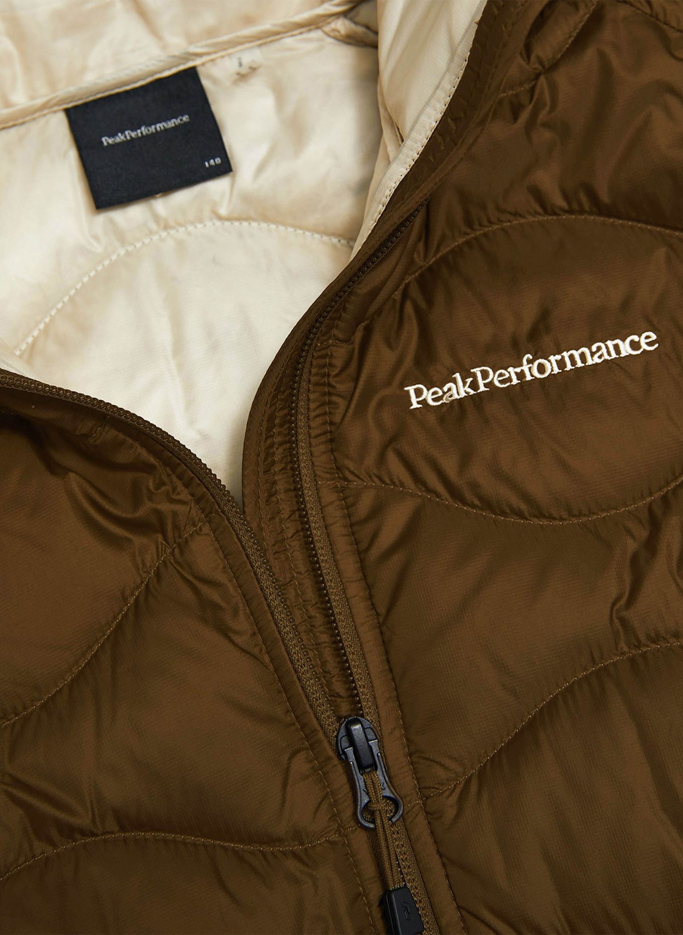 Peak Performance Lightweight-Daunenjacke HELIUM: KHAKI