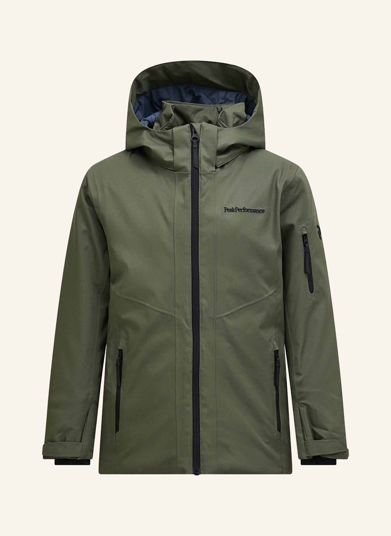 Peak Performance Jr Maroon Hipe® 2L Insulated Shell Jacket Skijacke: OLIV