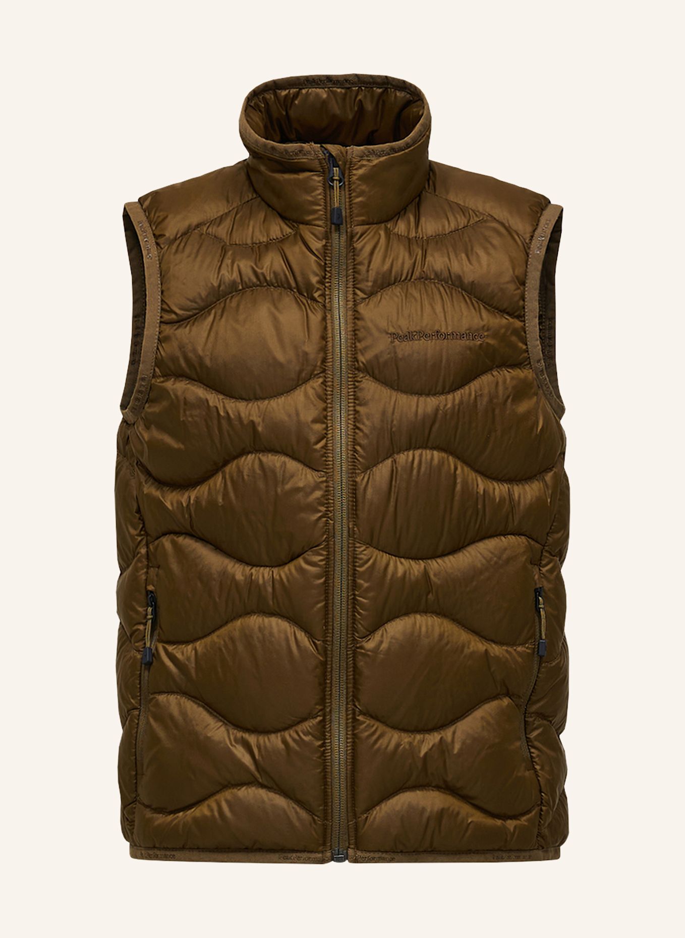 Peak Performance Jr Helium Down Vest Daunenweste: KHAKI