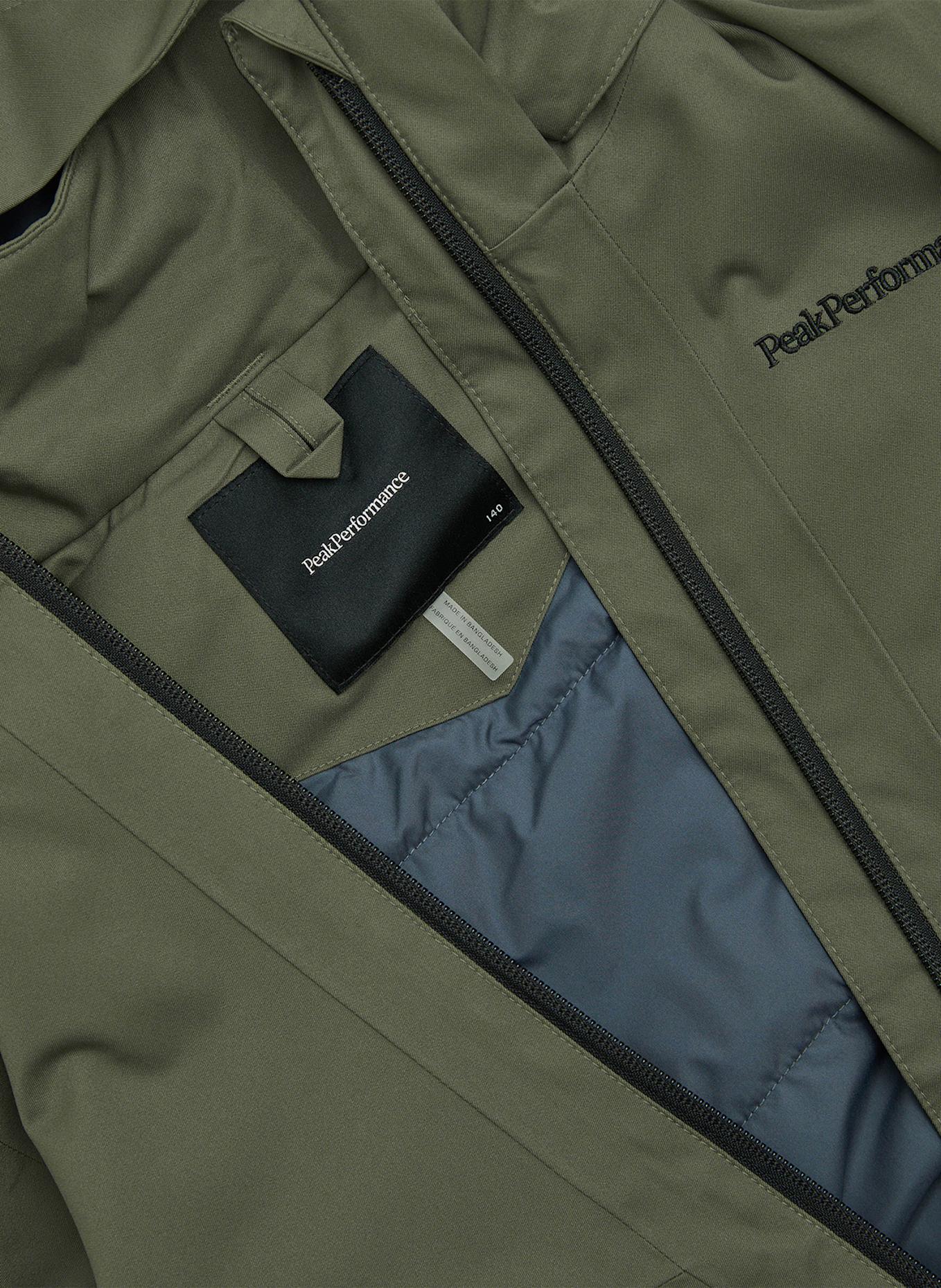 Peak Performance Jr Maroon Hipe® 2L Insulated Shell Jacket Skijacke: OLIV