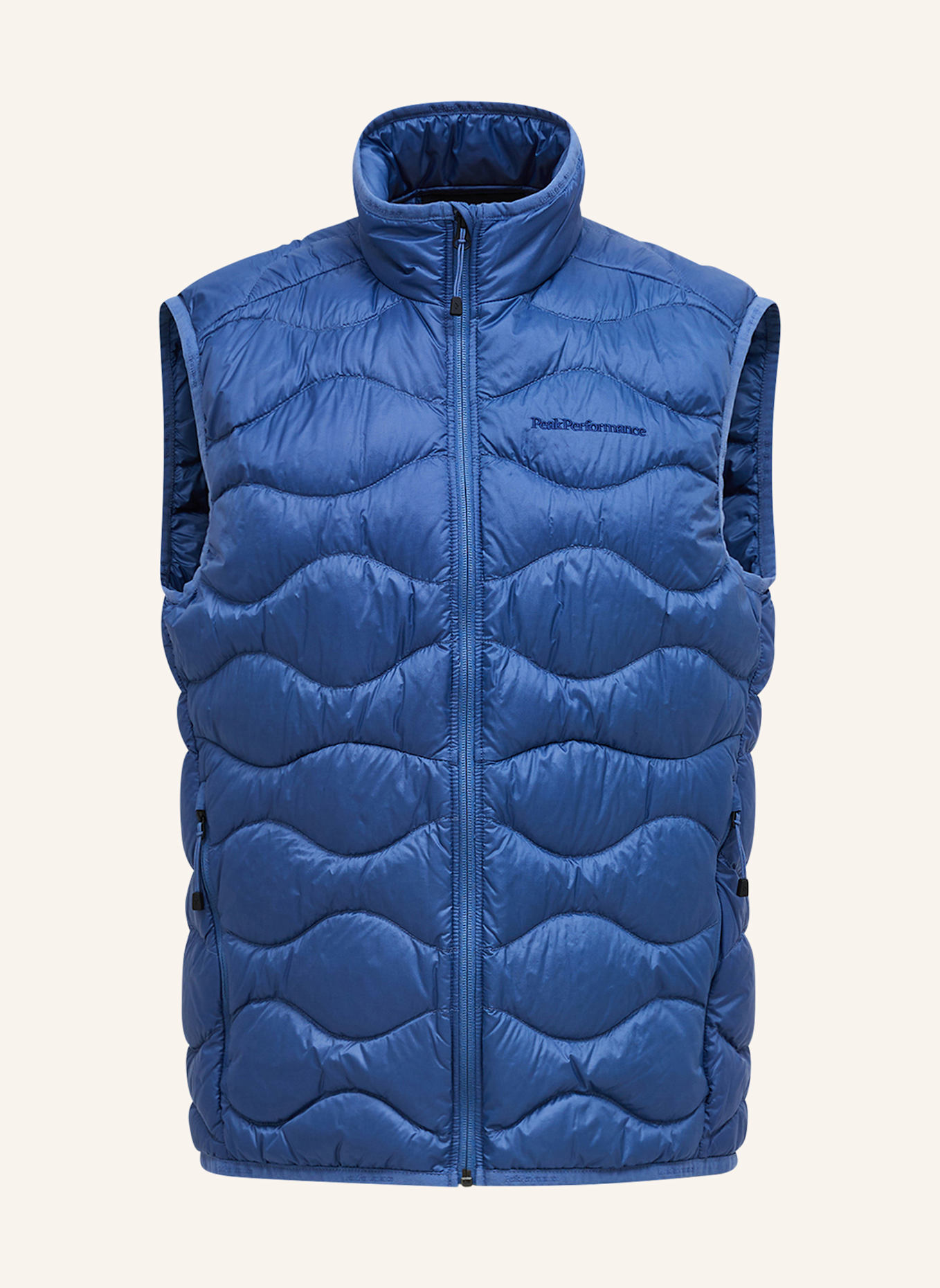 Peak Performance M Helium Down Vest Daunenweste: BLAU