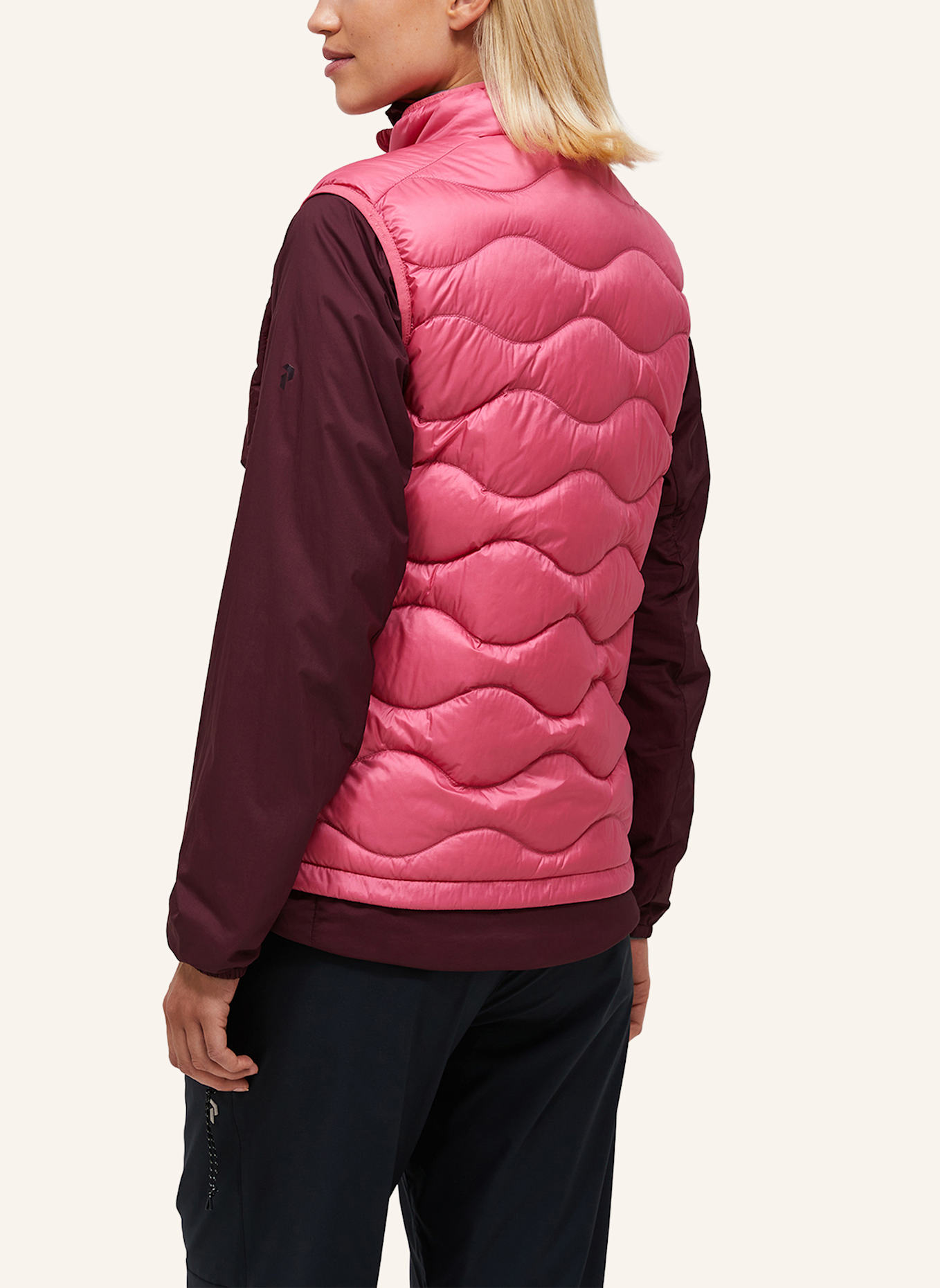 Peak Performance Lightweight-Daunenweste HELIUM: ROSÉ/ ROSA