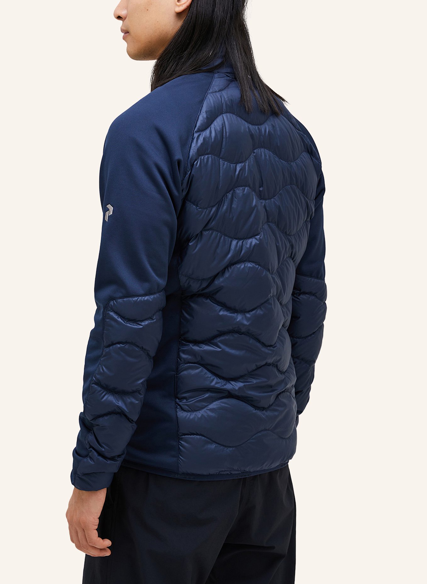 Peak Performance Hybrid-Daunenjacke HELIUM: DUNKELBLAU