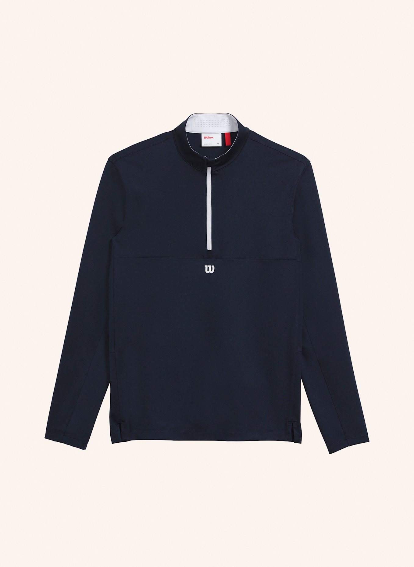 Wilson Sweatshirtpullover ELEVATE PERFORMANCE HALF-ZIP: BLAU