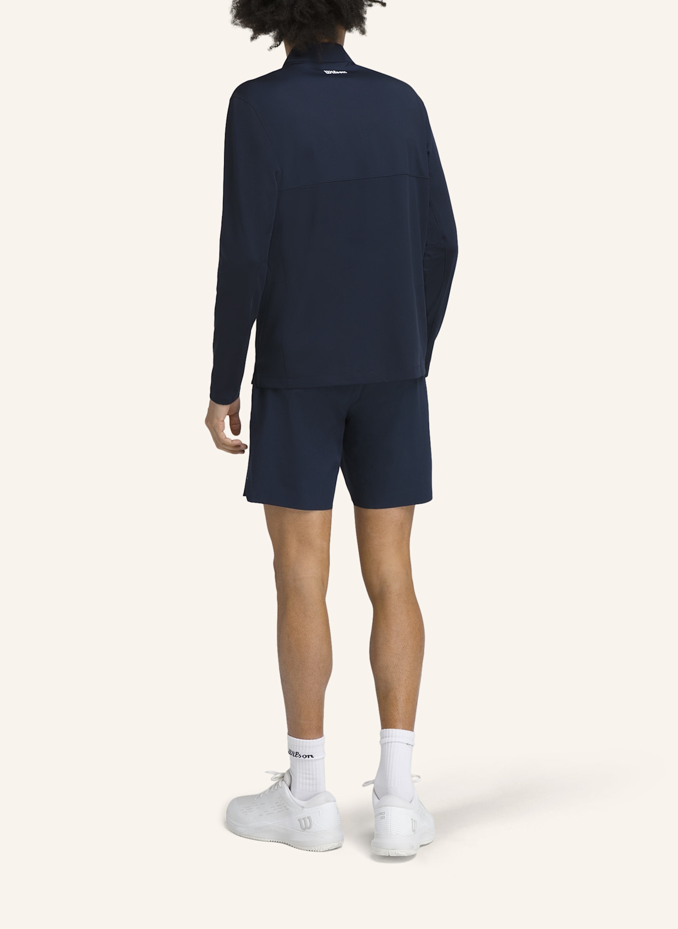 Wilson Sweatshirtpullover ELEVATE PERFORMANCE HALF-ZIP: BLAU