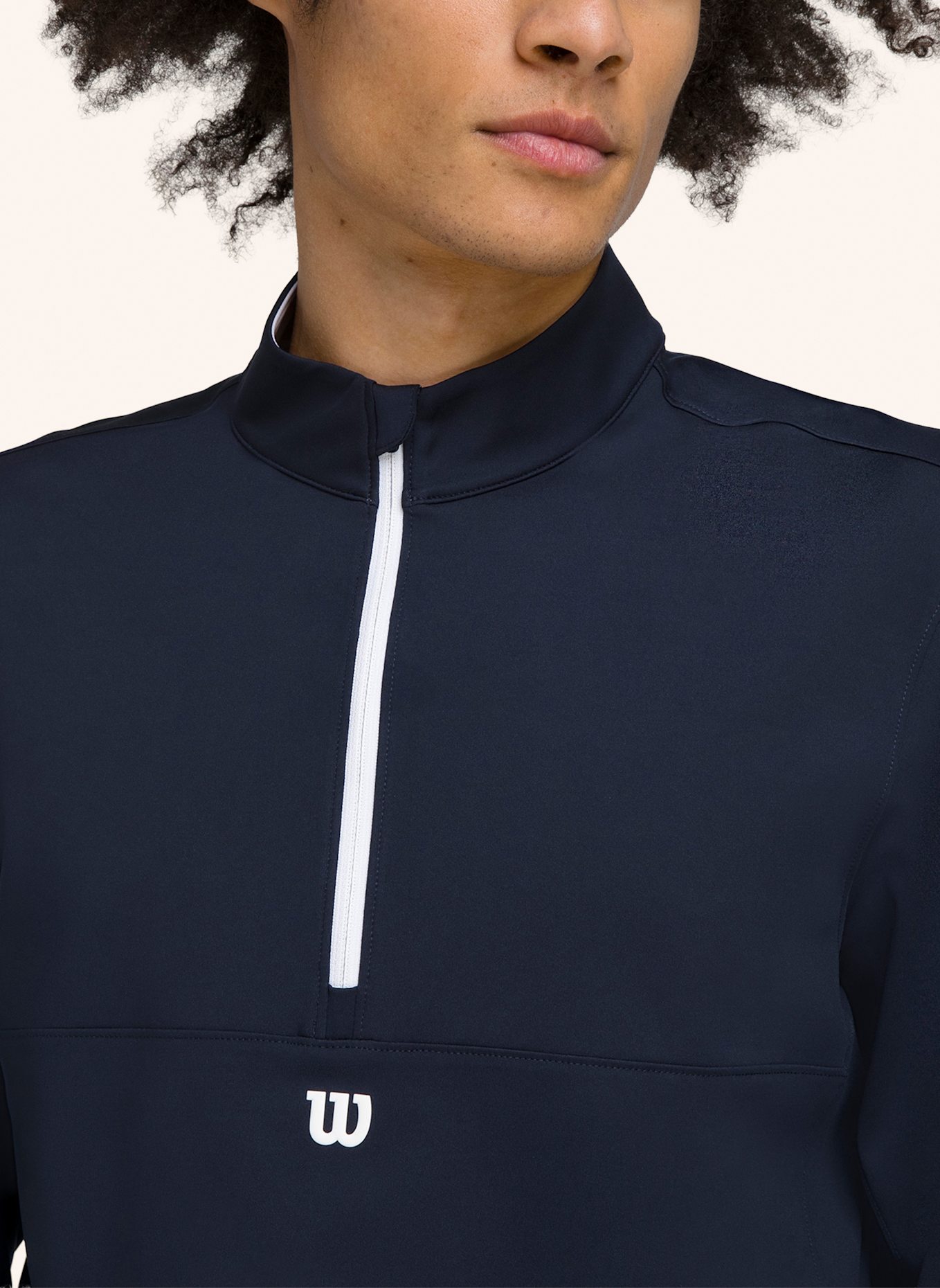 Wilson Sweatshirtpullover ELEVATE PERFORMANCE HALF-ZIP: BLAU
