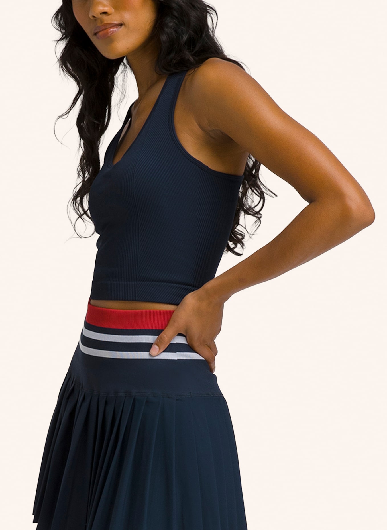 Wilson Everyday Brami Crop-Top: BLAU