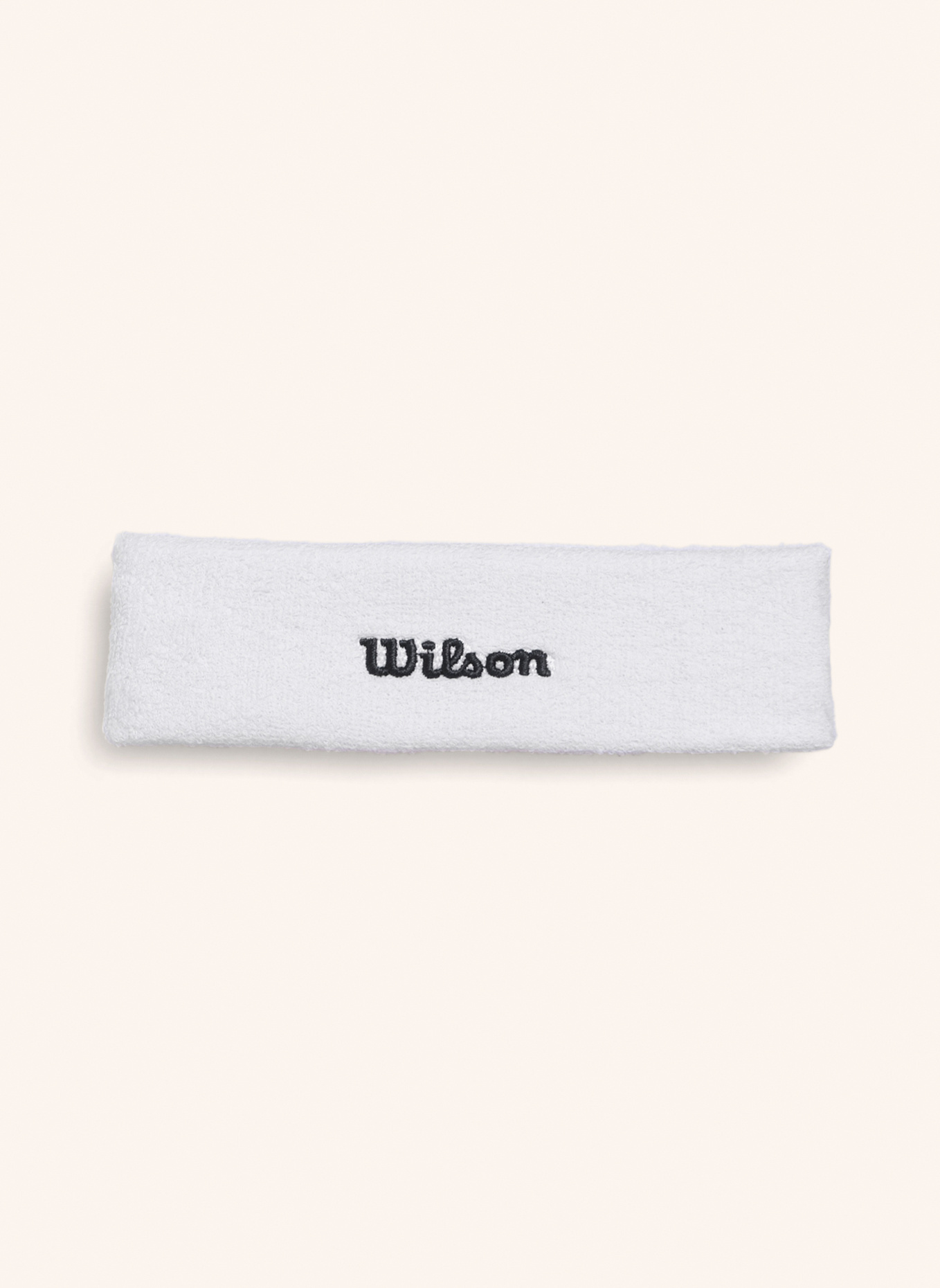Wilson Stirnband TERRY LOGO HEADBAND: WEISS