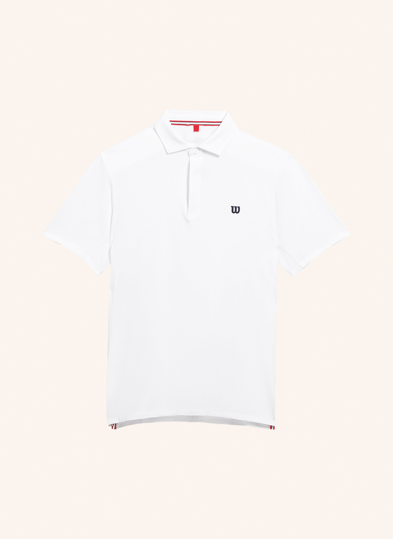 Wilson League Polo Poloshirt: WEISS